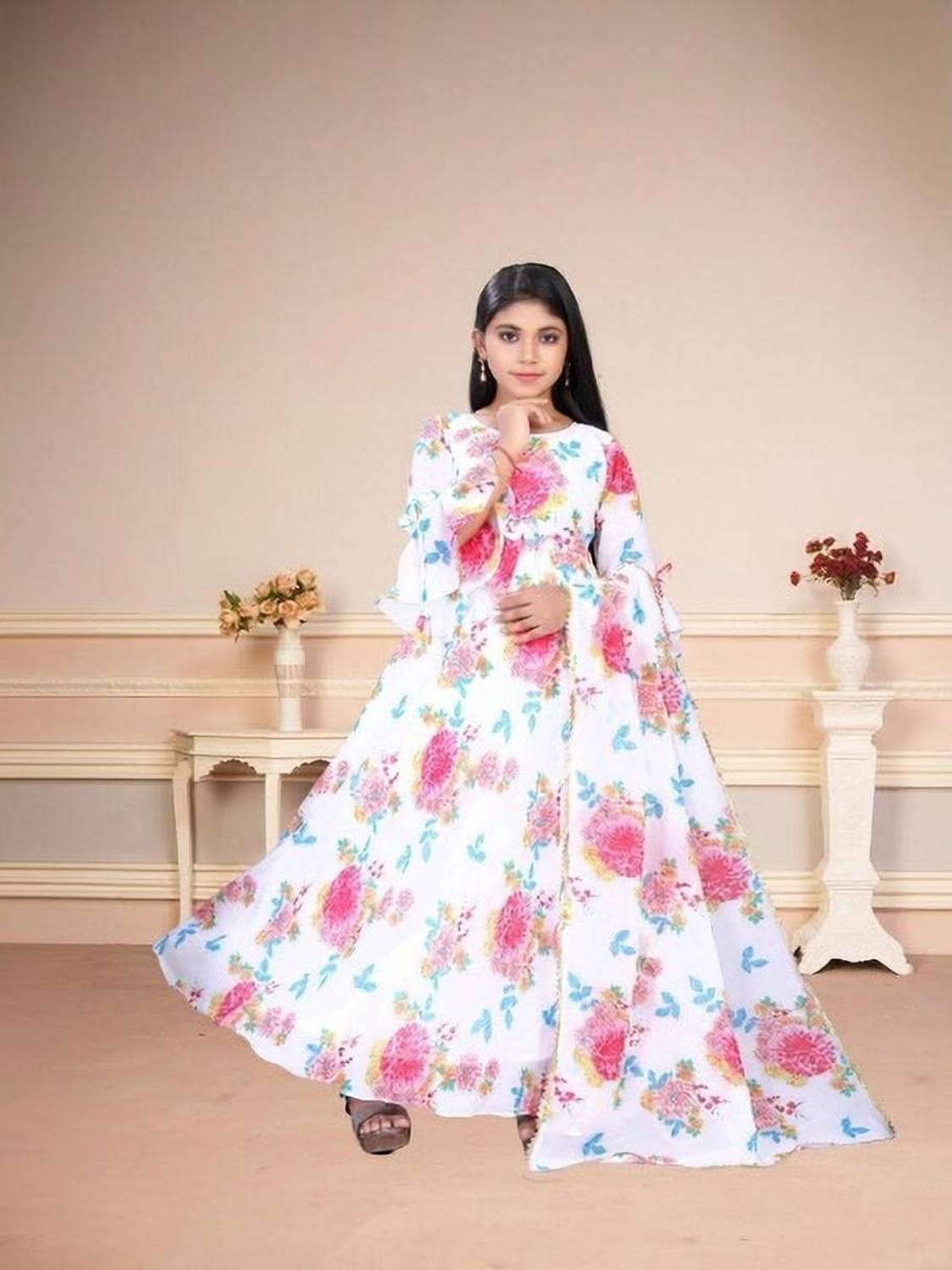 LAAIBACREATION Anarkali Gown