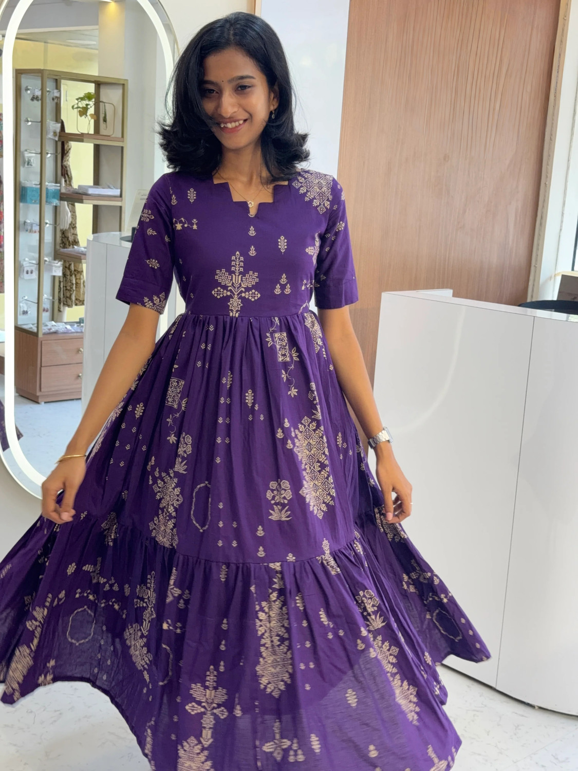 Image of INDIKORA Anarkali Gown