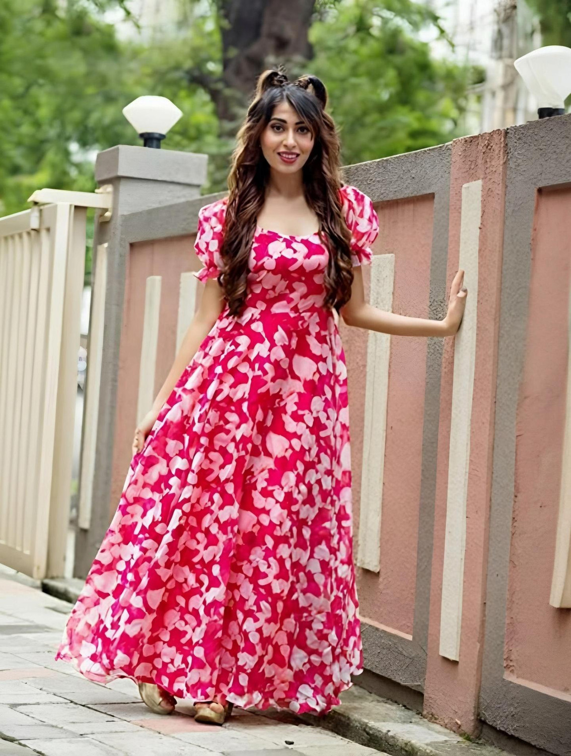 Image of RaxuEnterprise Anarkali Gown