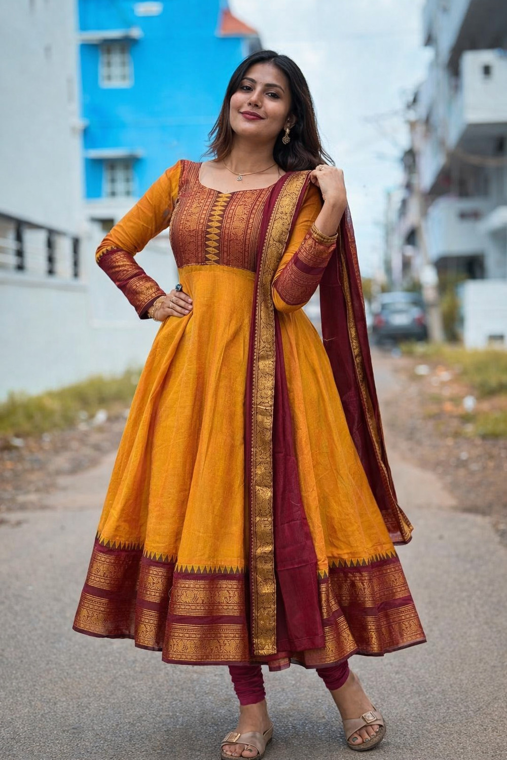 Image of DOSPARO Anarkali Gown