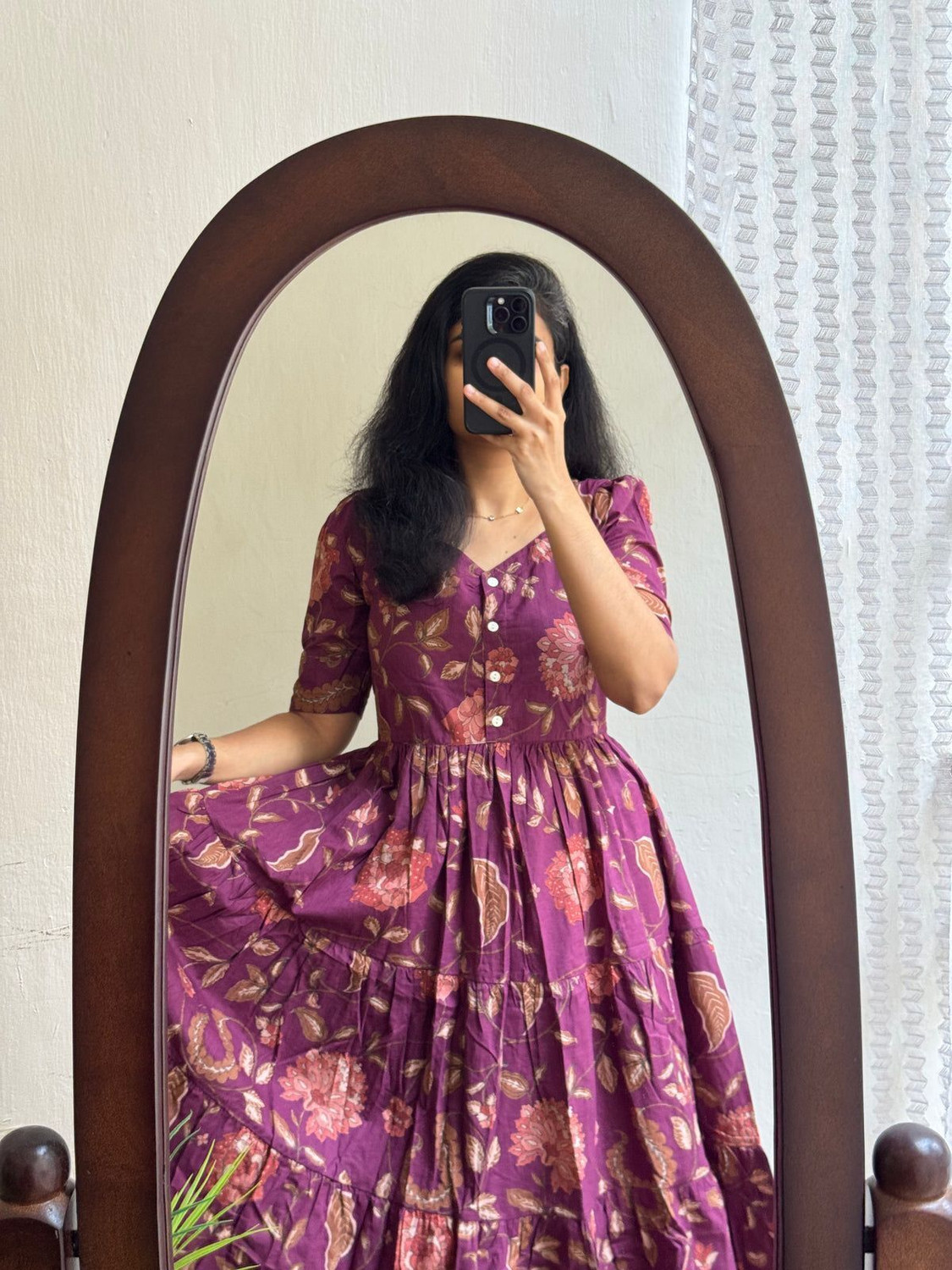 Image of AURIPRX FASHION Women Printed Anarkali Kurta