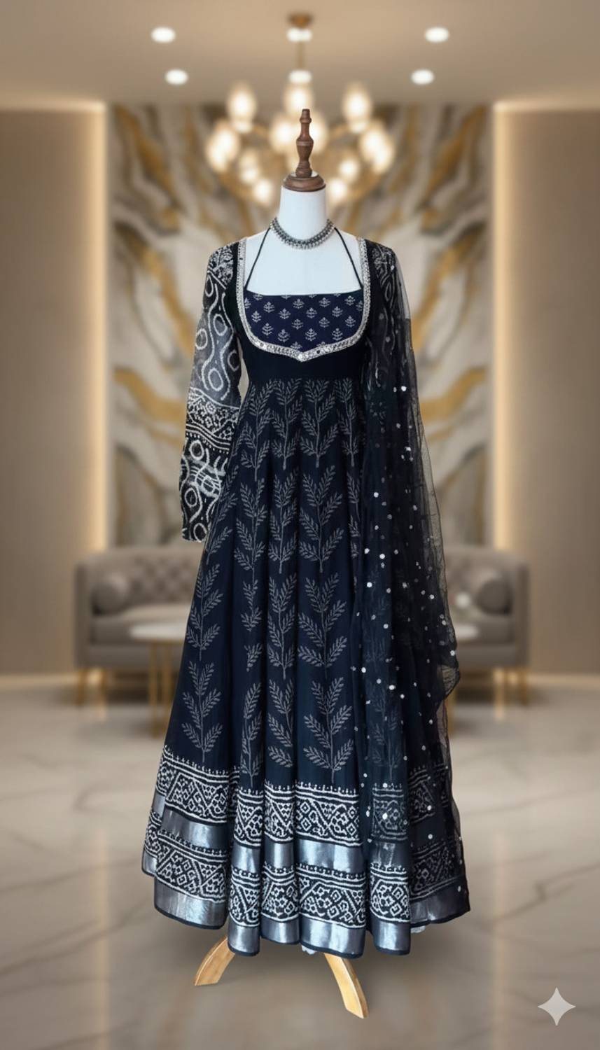 BOLLYWOOD HUB Anarkali Gown