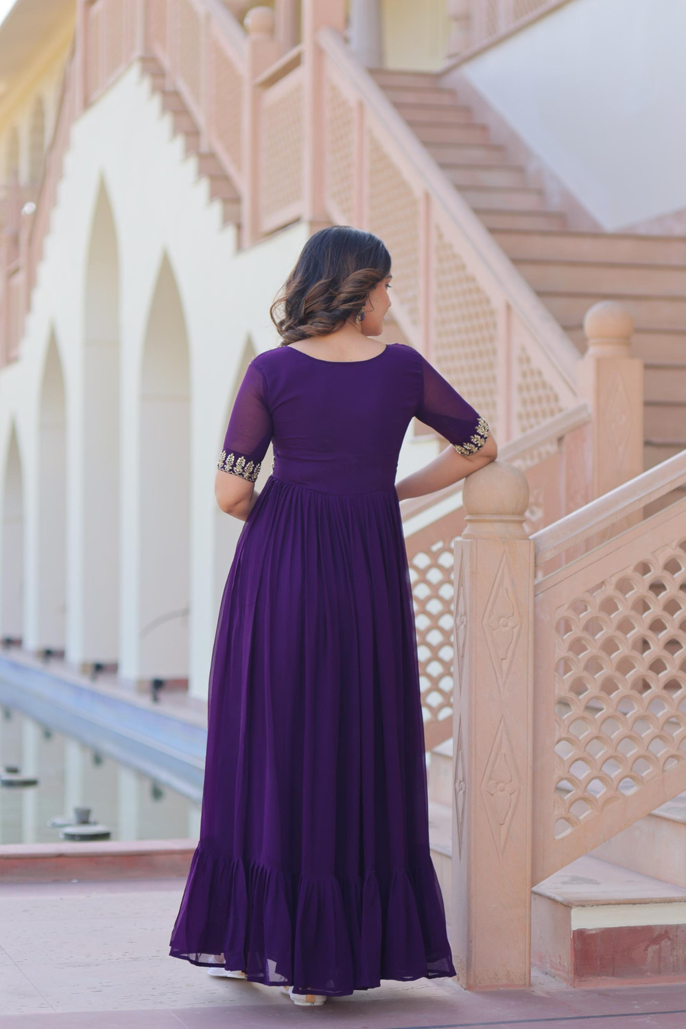Image of Tilton Anarkali Gown