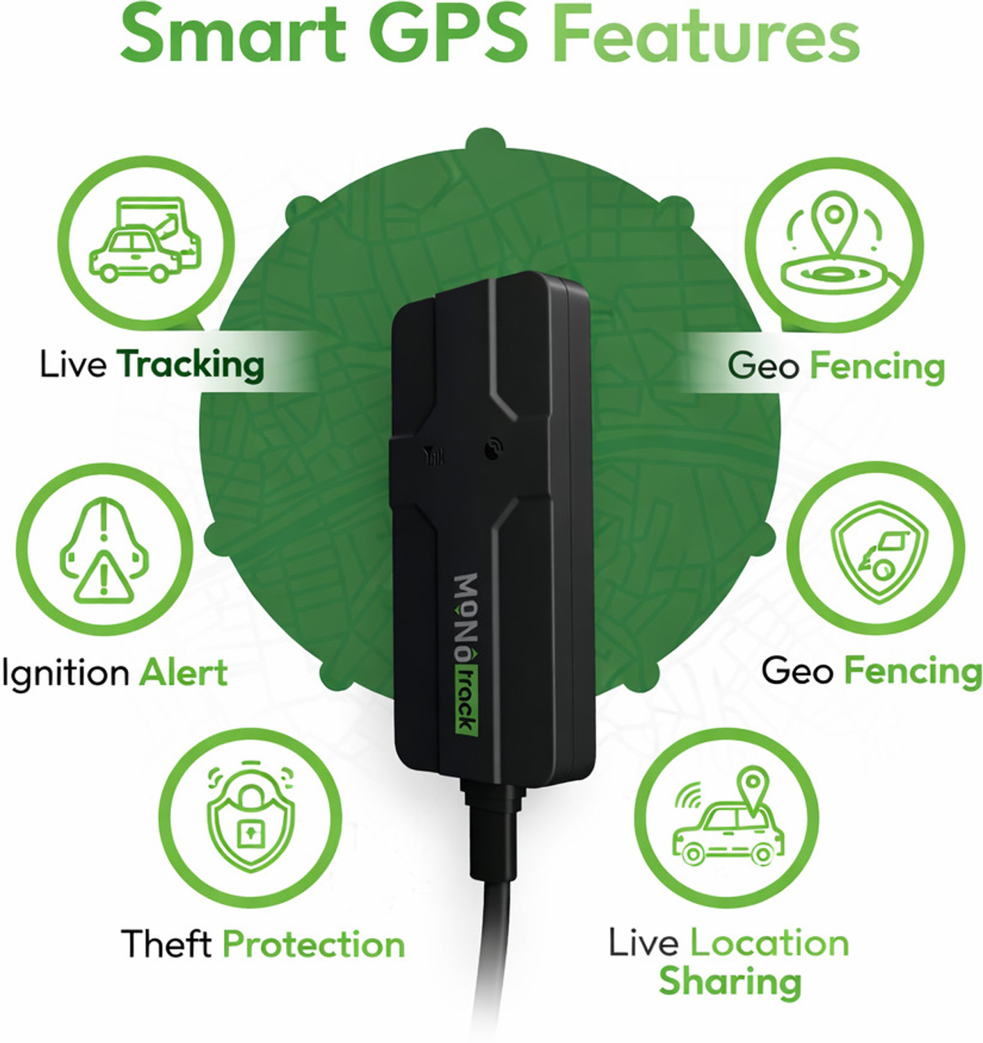 Image of MONOTRACK Smart Wired Gps Tracker GPS Device