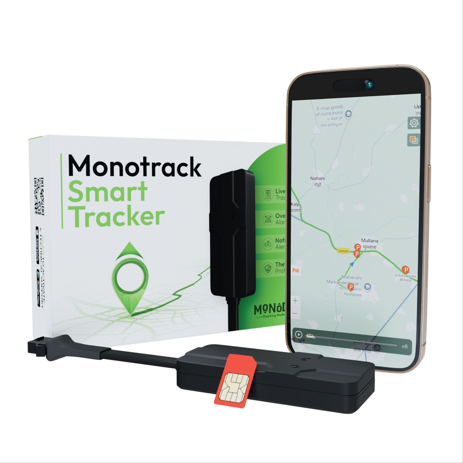 Image of MONOTRACK Smart Wired Gps Tracker GPS Device