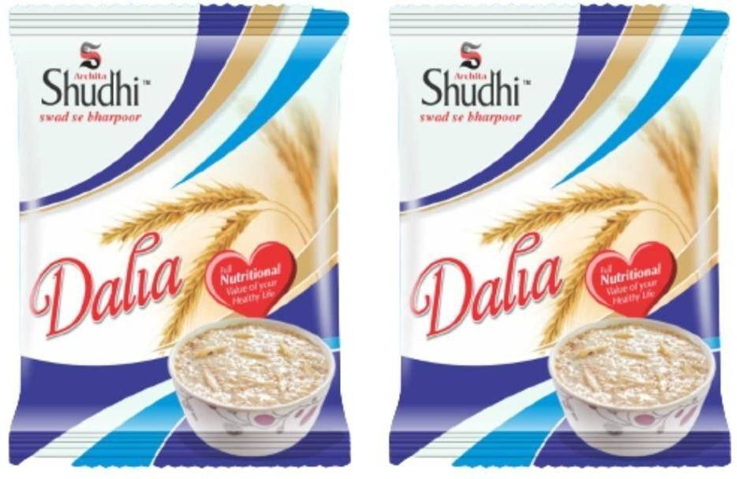 Archita Shudhi Roasted Dalia 900gm Broken Wheat (0.8 kg, Pack of ...mo