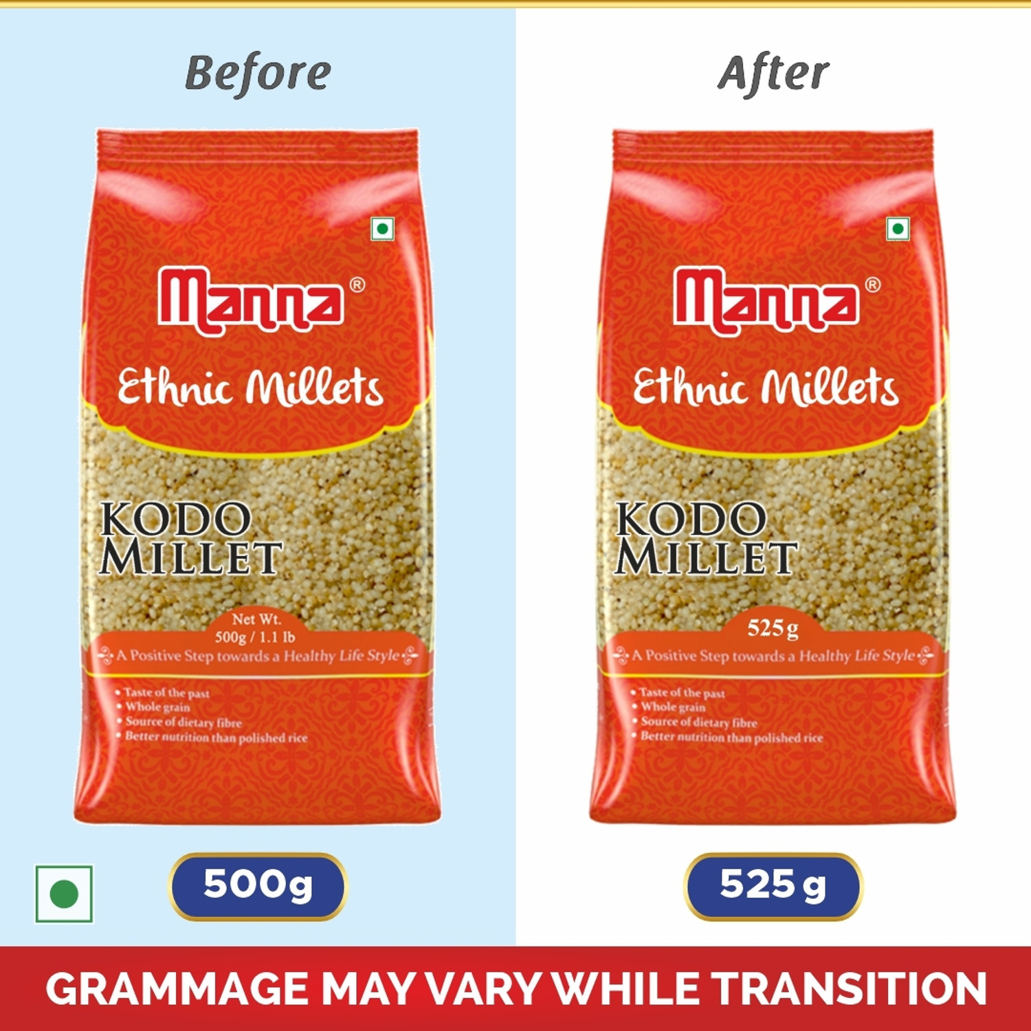 Image of Manna Ethnic Kodo Millet