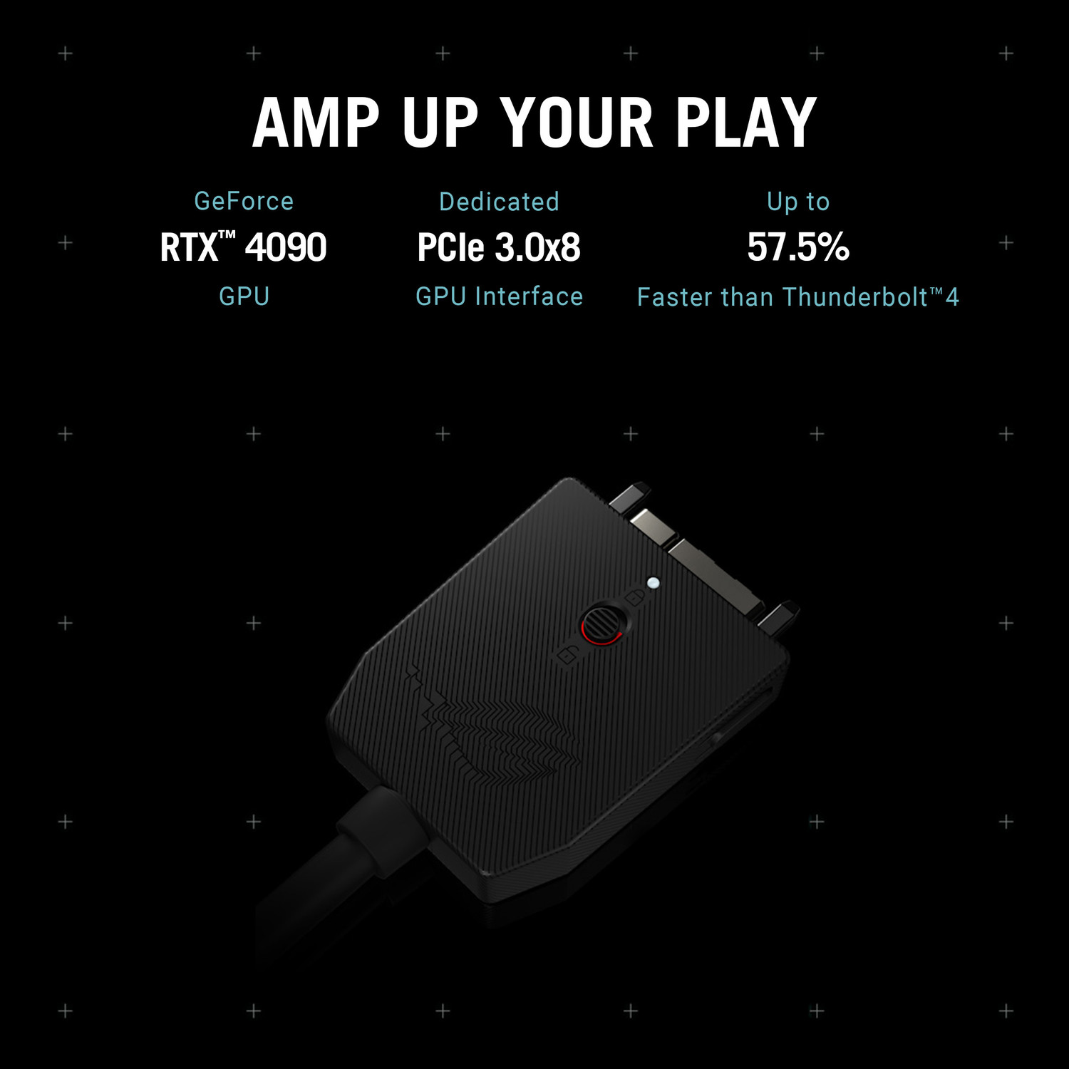 Image of ASUS ROG XG Mobile (2023) GC33Y-049 eGPU with GeForce RTX 4090 GDDR6 16 GB NVIDIA Chipset 256 bits 1865 MHz Graphics Card