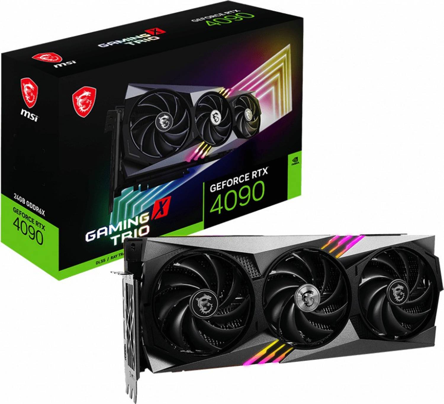 MSI GeForce RTX 4090 X TRIO 24G ジャンク品 MSI GeForce RTX 4090 GAMING X TRIO 24G GDDR6X 24 GB NVIDIA Chipset