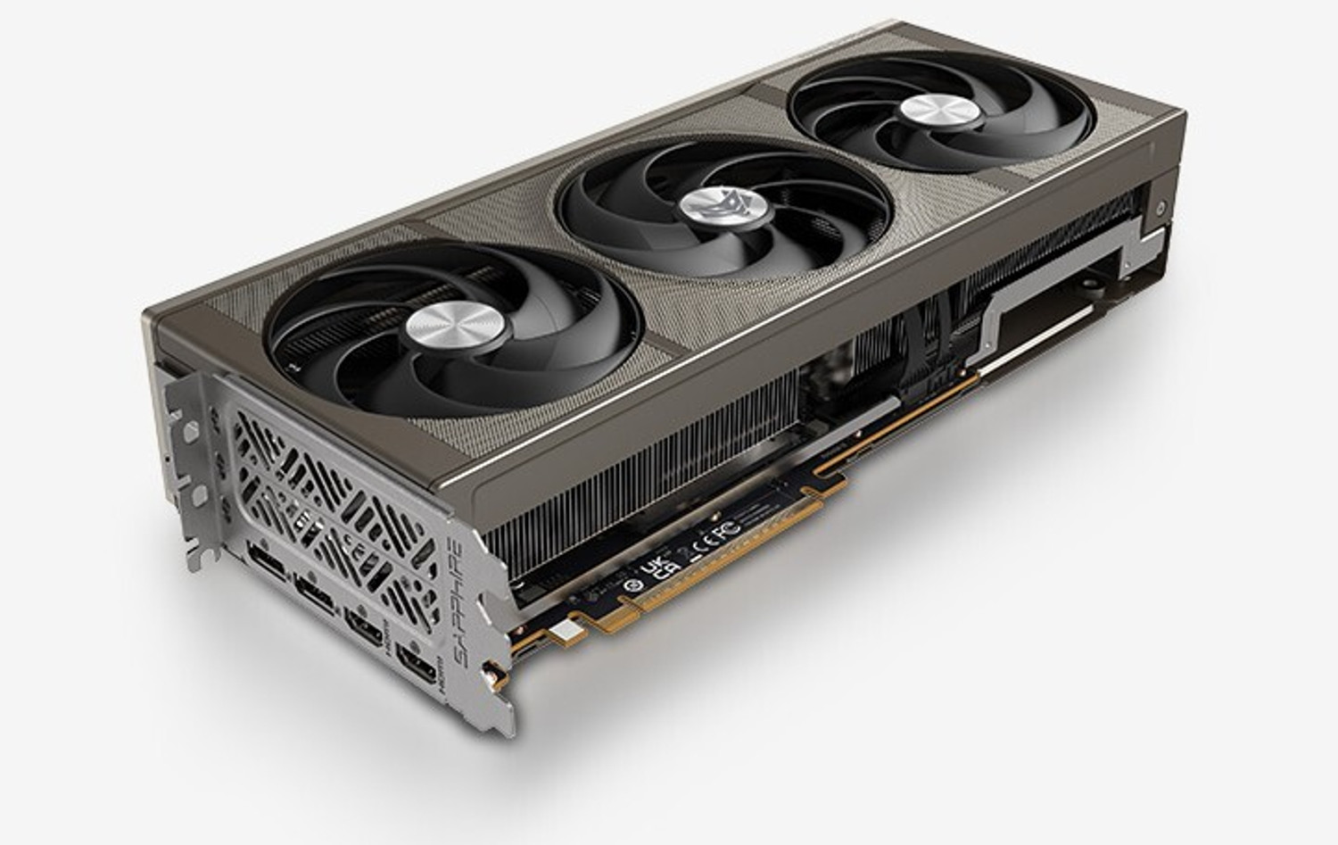Image of Sapphire Nitro+ Amd Radeon Rx 9070 Xt Gaming Oc 16Gb Dual Hdmi / Dual Dp GDDR6 16 GB AMD /ATI Chipset 256 bit 3060 MHz Graphics Card