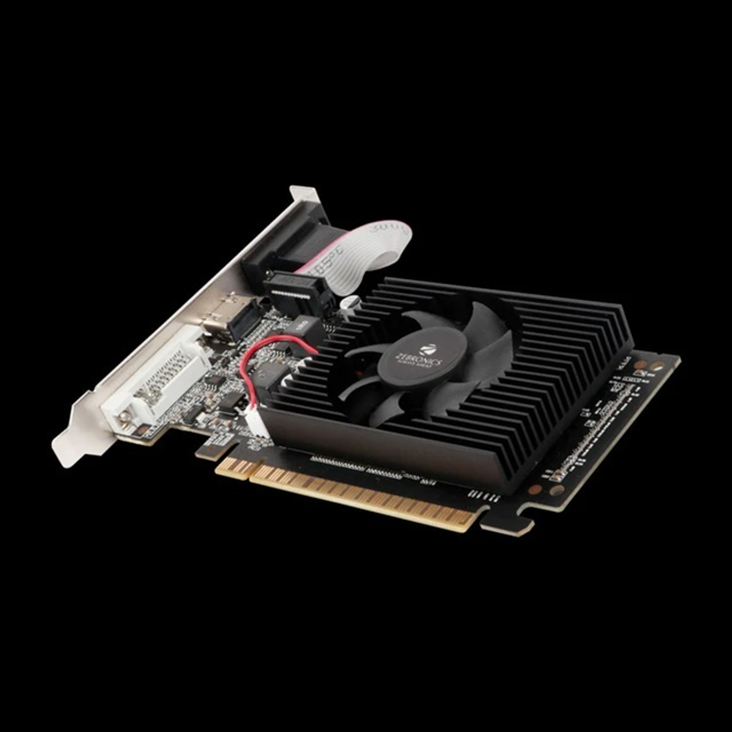 Image of ZEBRONICS ZEB-G210 1GB DDR3 1 GB NVIDIA Chipset 64 bit 1000 MHz Graphics Card