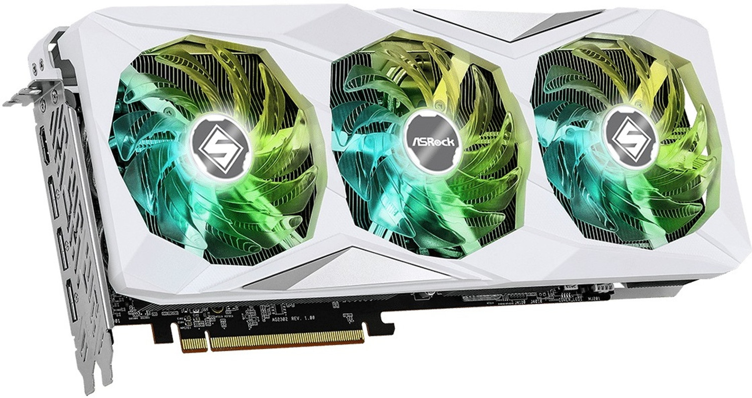Image of ASRock RX 7700 XT GDDR6 12 GB AMD Radeon Chipset 192 bit 2599 MHz Graphics Card