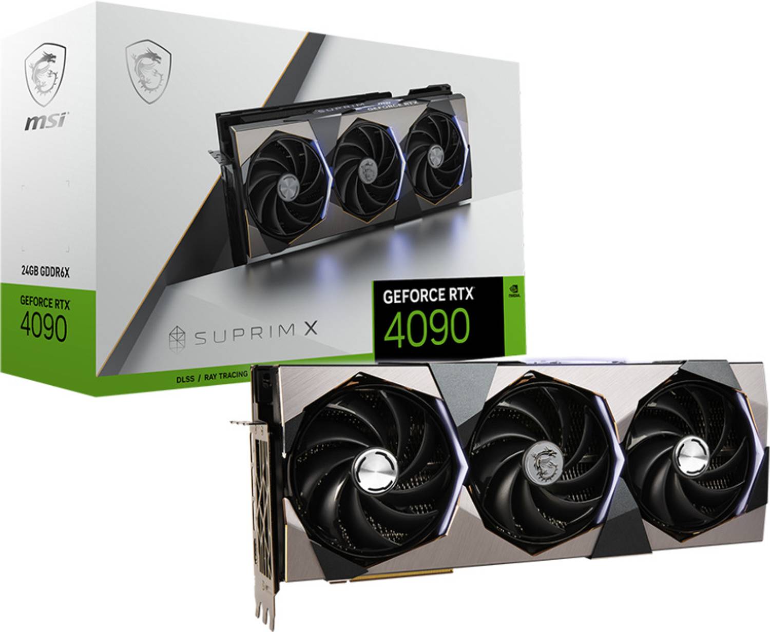 MSI GeForce RTX 4090 SUPRIM X 訳あり MSI GeForce RTX 4090 SUPRIM 24G GDDR6X 24 GB NVIDIA Chipset 384