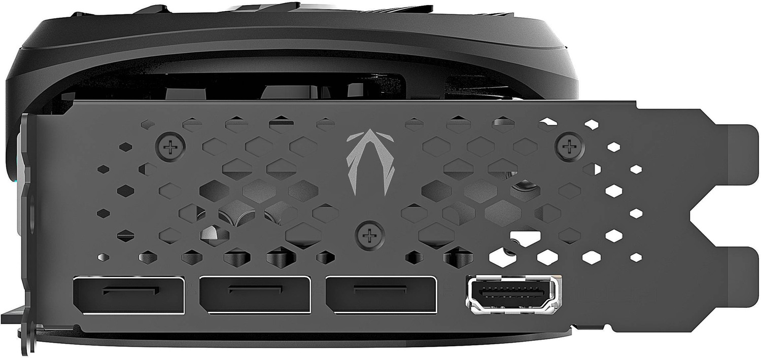 Image of ZOTAC GAMING GeForce RTX 4070 Ti SUPER Trinity Black Edition GDDR6X 16 GB NVIDIA Chipset 256 bit 2610 MHz Graphics Card