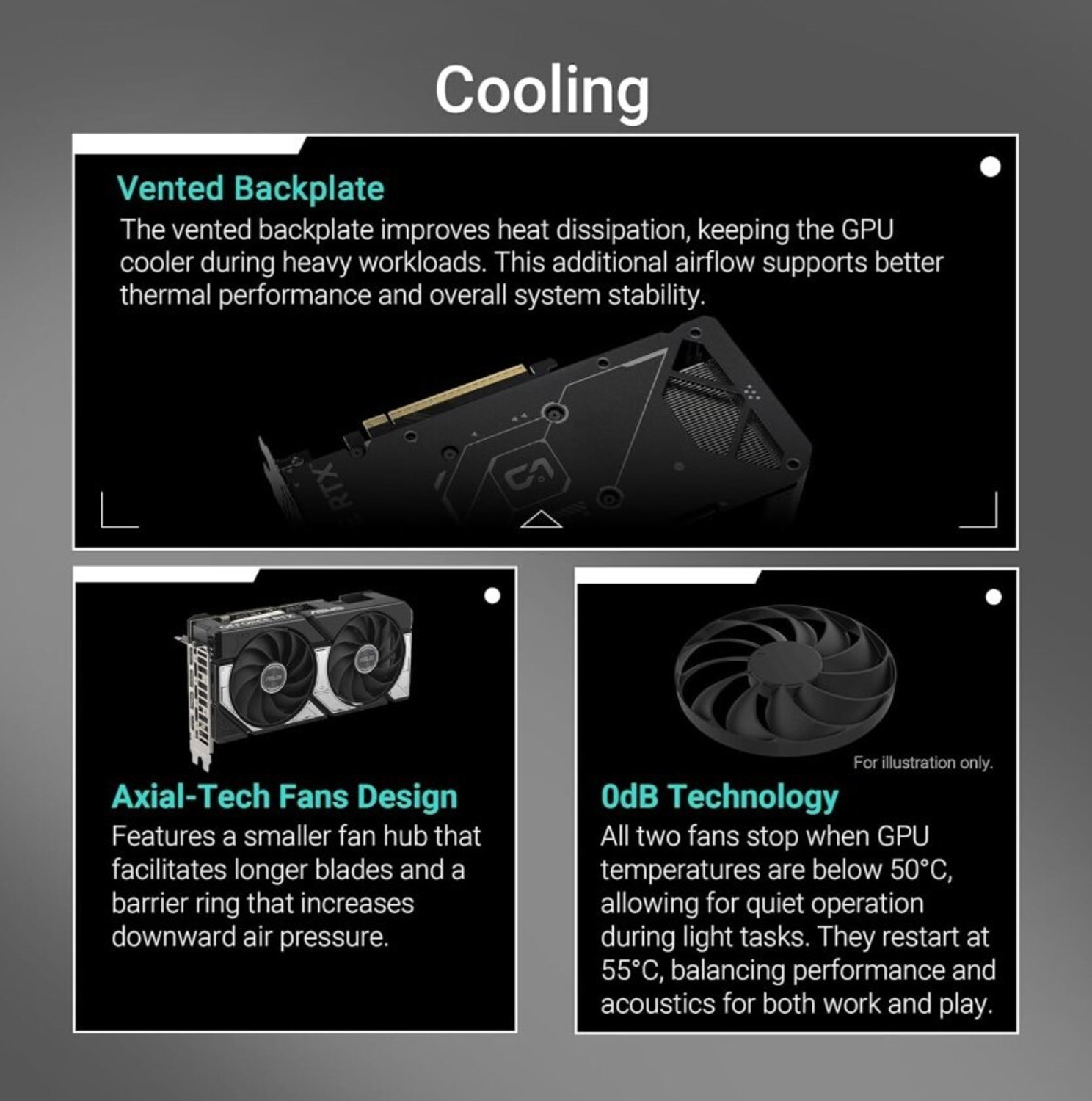 Image of ASUS Dual NVIDIA GeForce RTX 5060 Ti 8GB GDDR7 OC Edition - Graphics Card GDDR7 8 GB NVIDIA Chipset 128 bit 2602 MHz Graphics Card