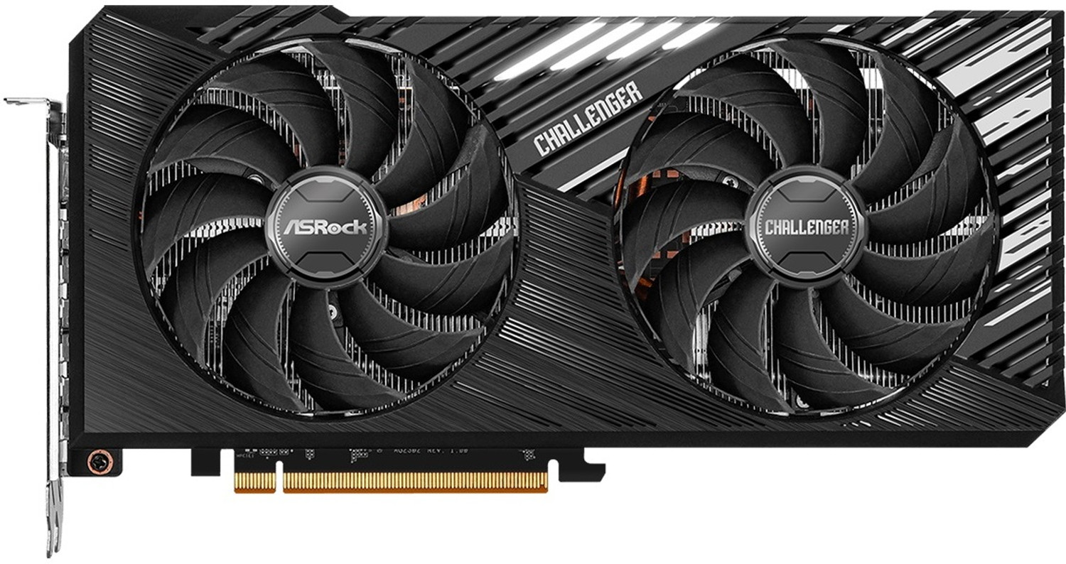 Image of ASRock RX 7700 XT GDDR6 12 GB AMD Radeon Chipset 192 bit 2584 MHz Graphics Card