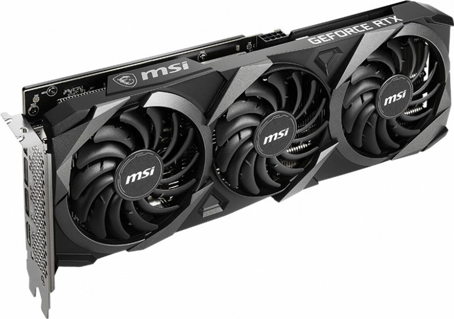 MSI GeForce RTX 3060 VENTUS 3X 12G OC GDDR6 12 GB NVIDIA Chipset