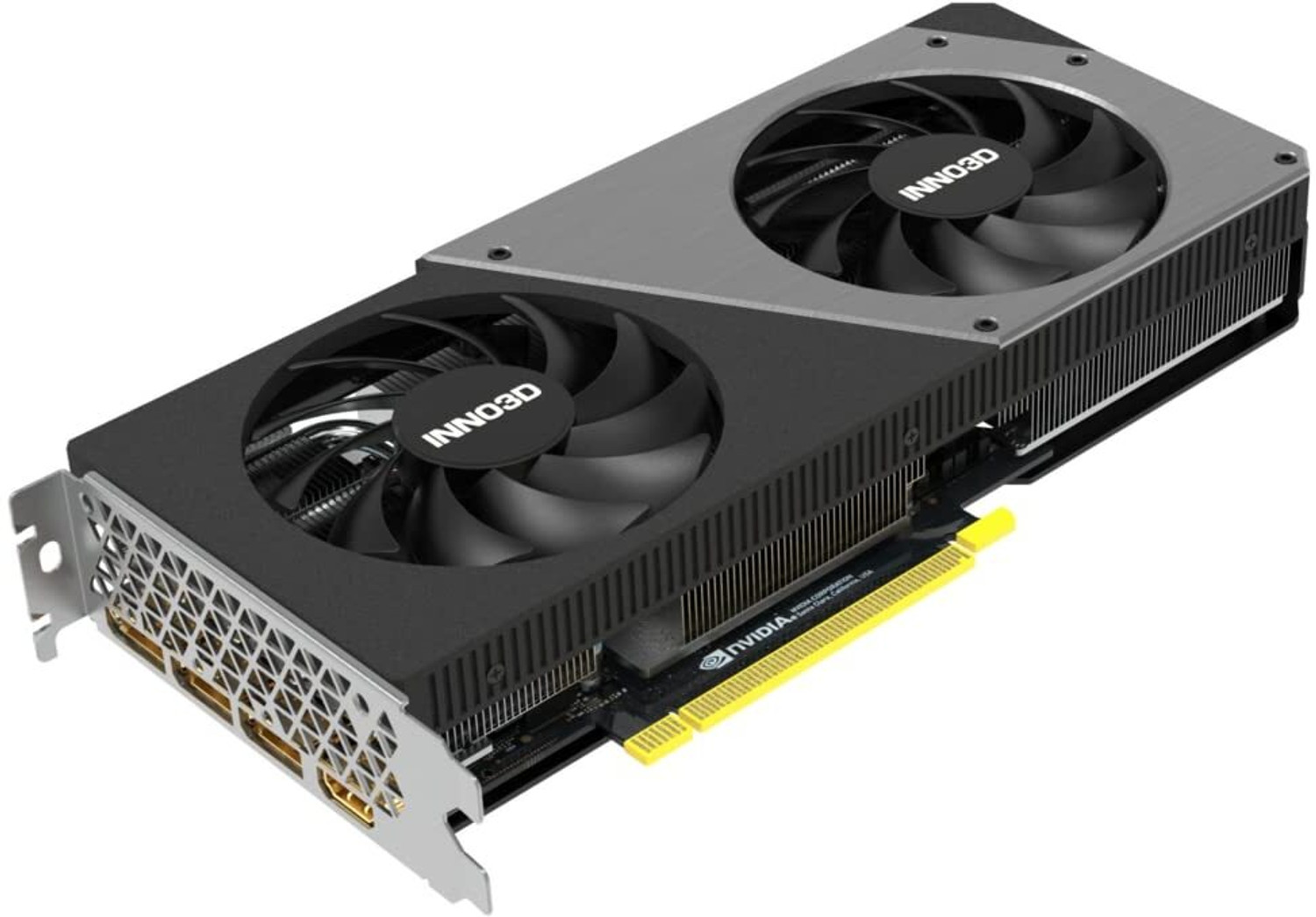 Image of Inno3D GEFORCE RTX 4070 TWIN X2 GDDR6X 12 GB NVIDIA Chipset 192 bit 4070 MHz Graphics Card
