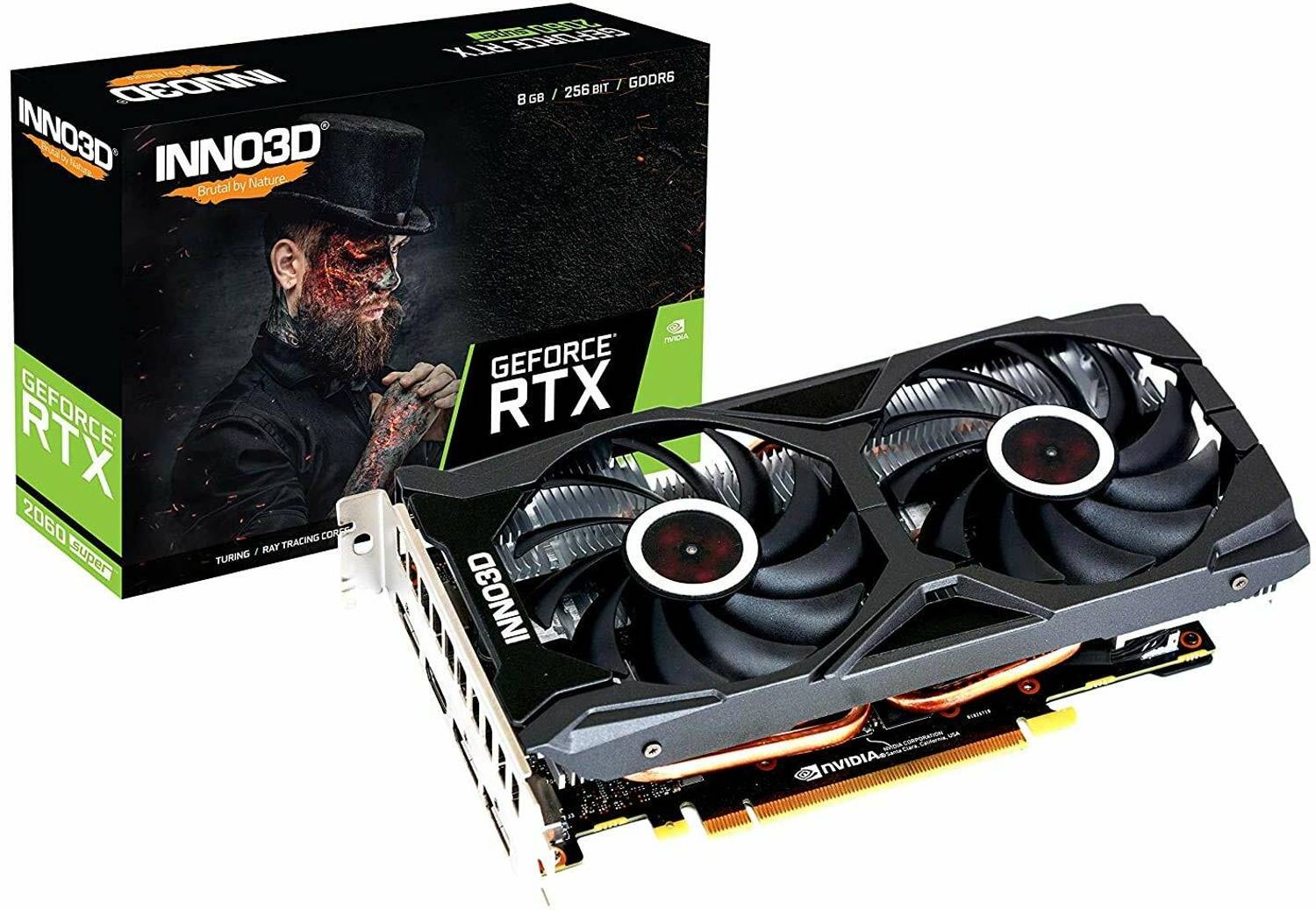 Inno3D GeForce RTX 2060 Super Twin X2 OC GDDR6 8 GB NVIDIA Chipset