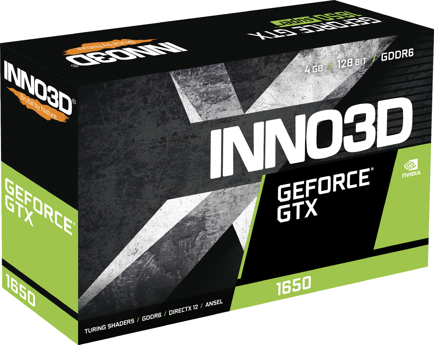 Image of Inno3D GEFORCE GTX 1650 GDDR6 TWIN X2 OC V3 GDDR6 4 GB NVIDIA Chipset 128 bit 1635 MHz Graphics Card