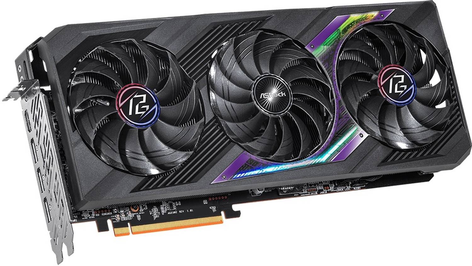 ASRock RX 7800 XT GDDR6 16 GB AMD Radeon Chipset 256 bit 2565 MHz