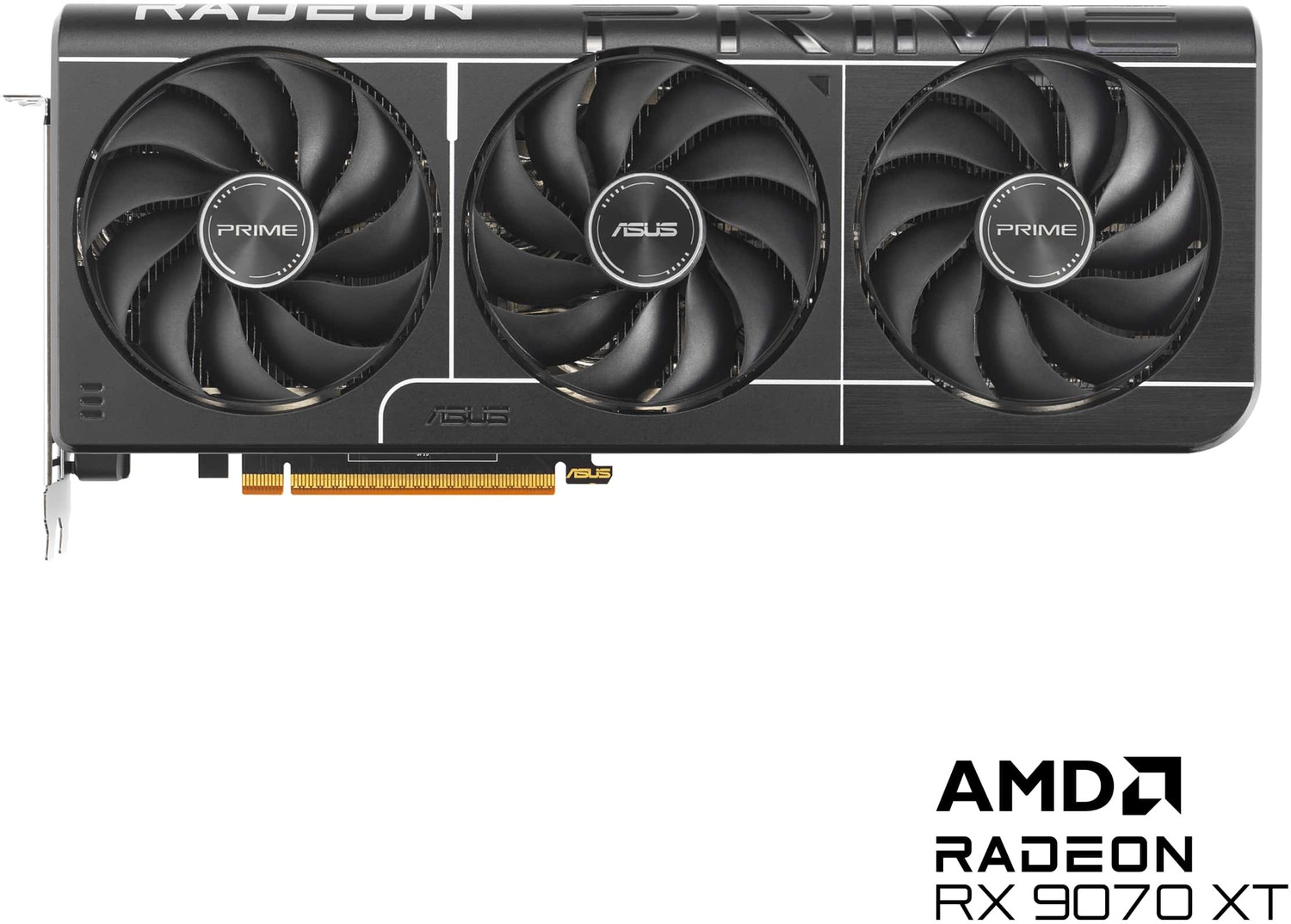 Image of ASUS PRIME-RX9070XT-O16G GDDR6 16 GB AMD Radeon Chipset 256 bit 3010 MHz Graphics Card