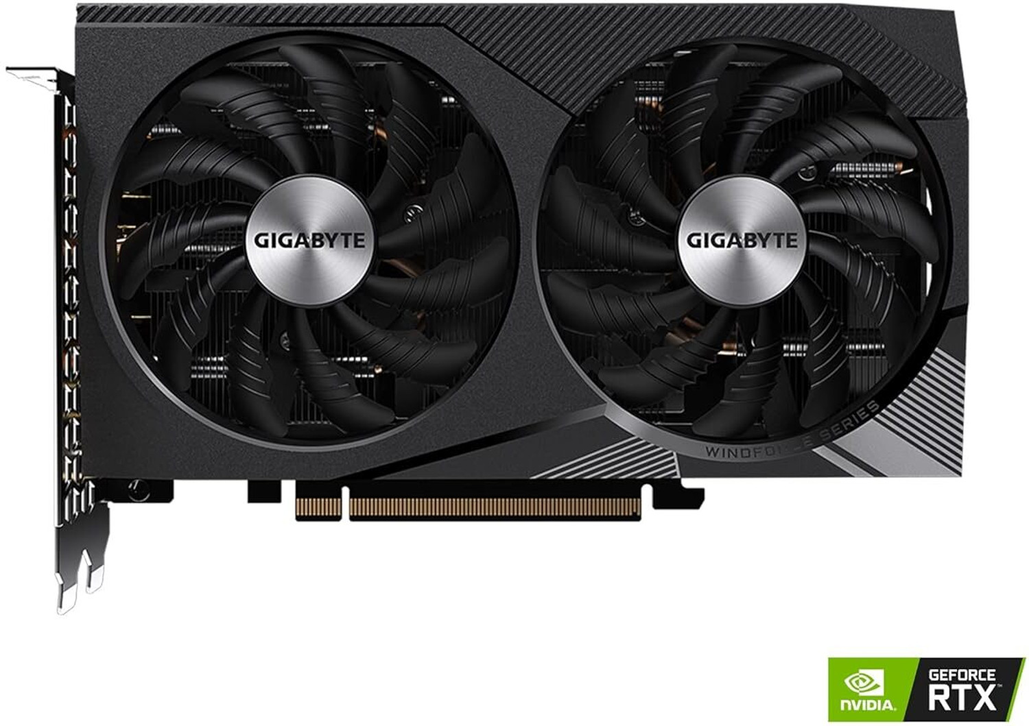 Image of GIGABYTE GV-N3060WF2OC-12GD GDDR6 12 GB NVIDIA Chipset 192 bit 1806 MHz Graphics Card