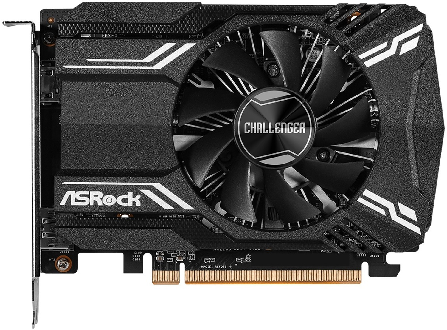 Image of ASRock RX 6400 GDDR6 4 GB AMD Radeon Chipset 64 bit 2321 MHz Graphics Card