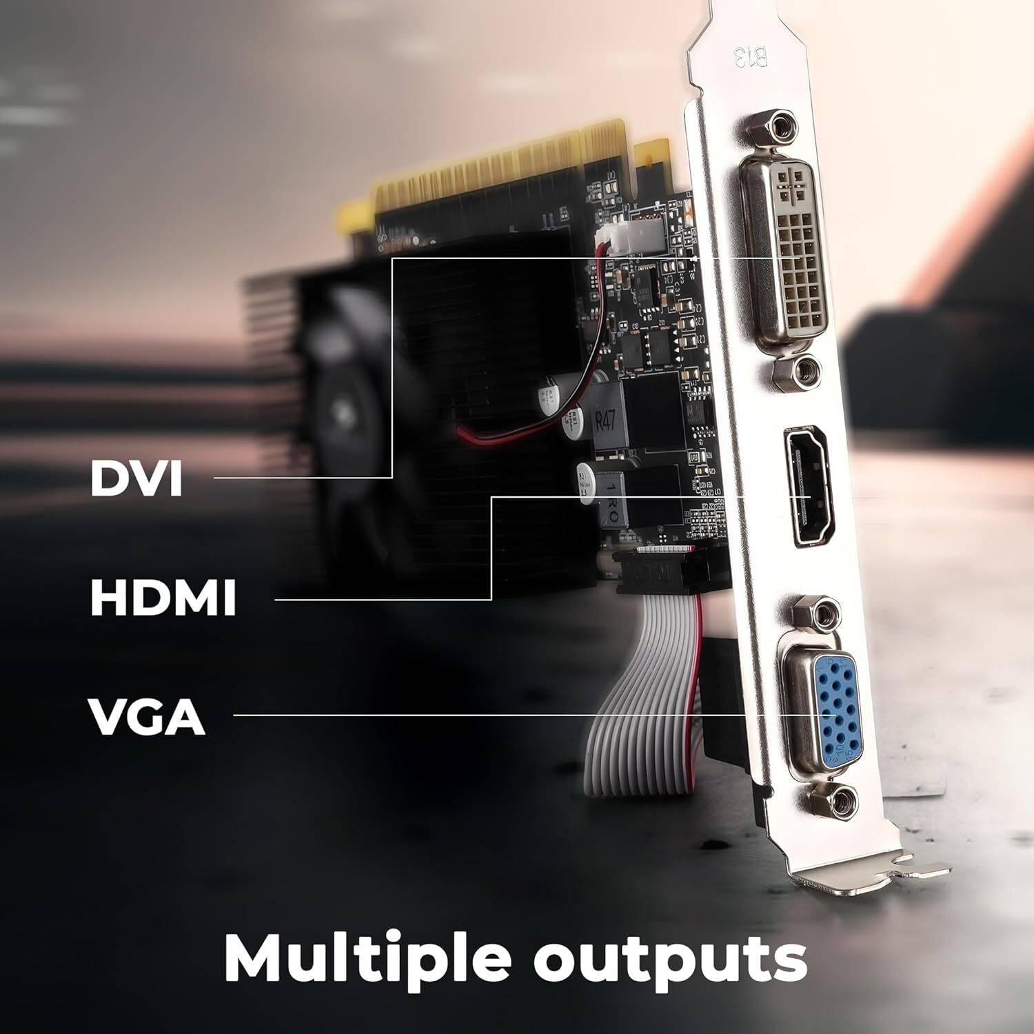 ZEBRONICS GT740 GDDR3 4 GB NVIDIA Chipset 128 bit 1333 MHz