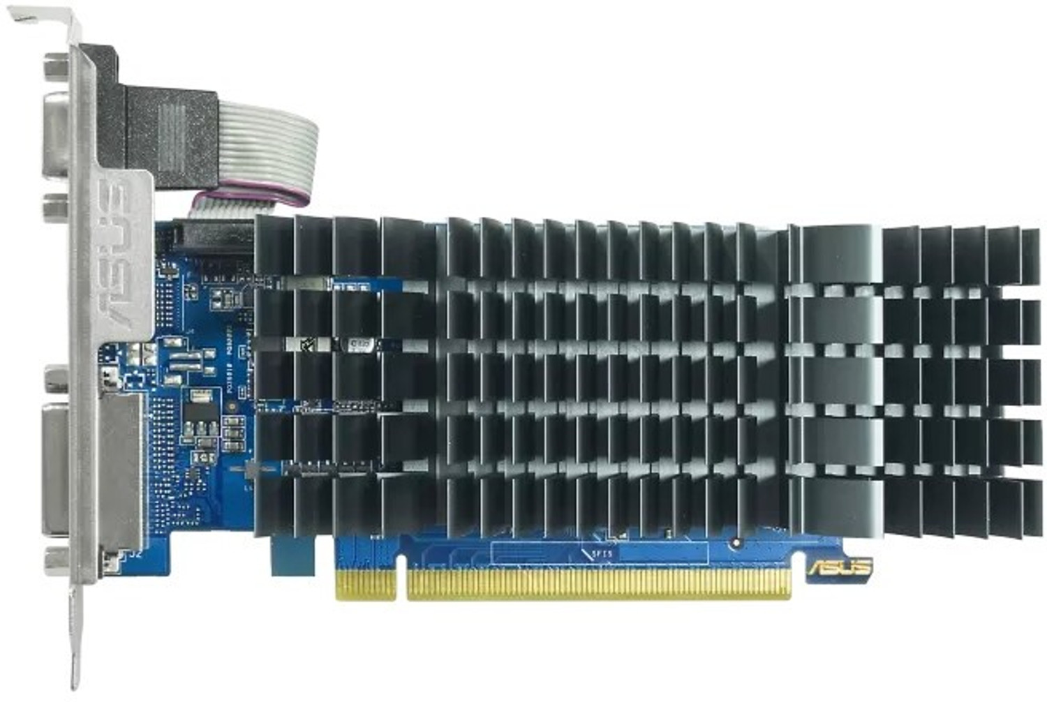 Image of ASUS GeForce GT 710 2GB GDDR5 EVO low-profile graphics card GDDR5 2 GB NVIDIA Chipset 64 bit 954 MHz Graphics Card