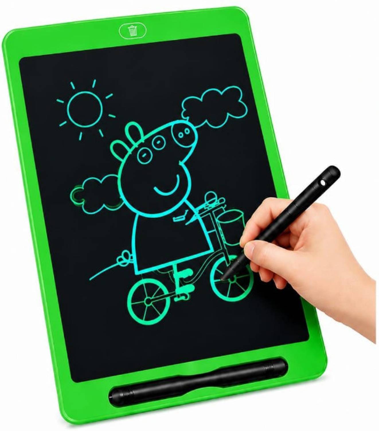 GETWELL LCD Writing Pad for Kids & Adults | Portable Reusable Digital Writing Tablet 8.5 x 11 inch Graphics Tablet Connectivity - Wireless