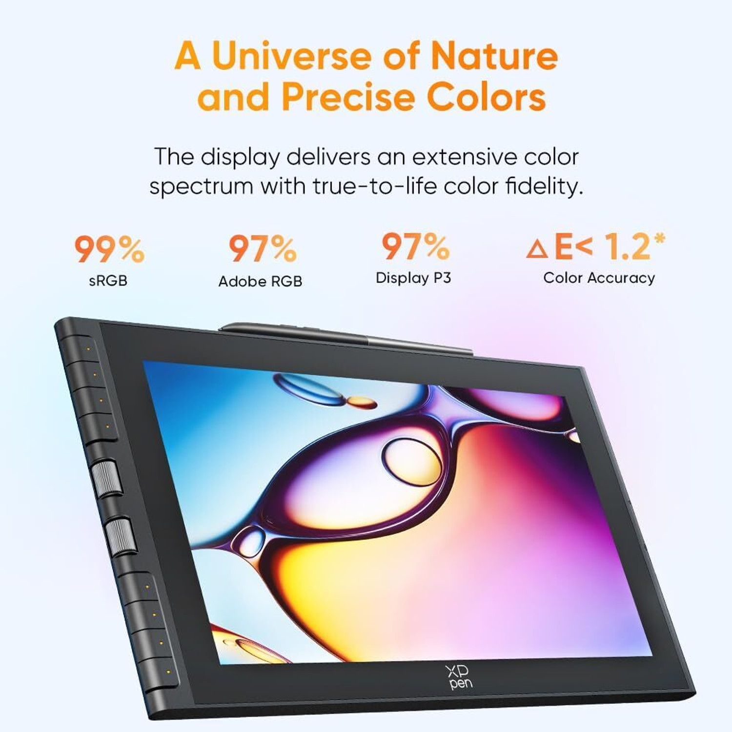 Image of XP Pen ART123GEN XPPen Artist 12 3rd Gen 10.39 x 5.87 inch Graphics Tablet Connectivity - USB, Bluetooth