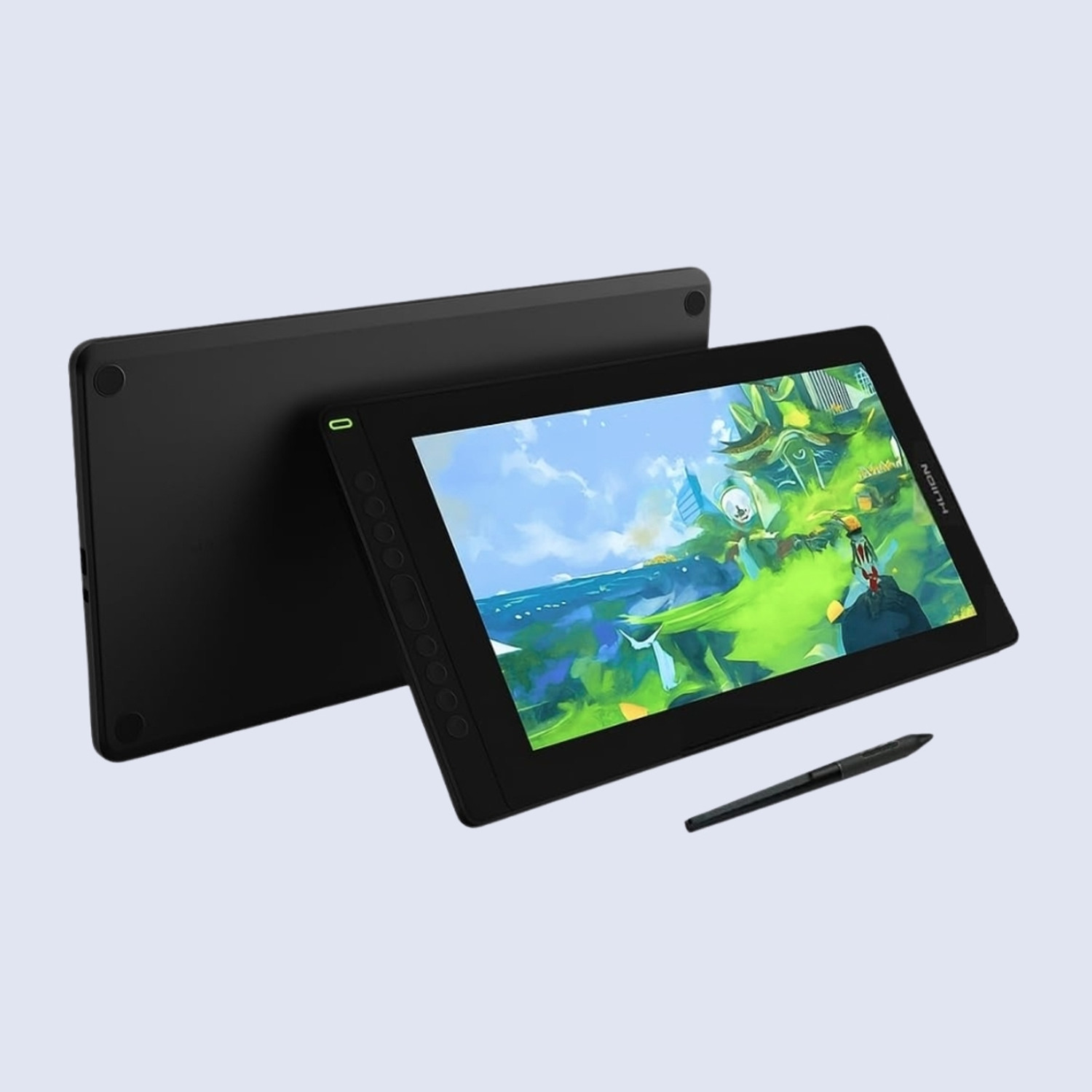 Image of HUION RDS-160 15.6 inch Pen Display Tablet,8192 Pressure,Anti-Glare,145% sRGB Black 13.54 x 7.6 inch Graphics Tablet Connectivity - USB