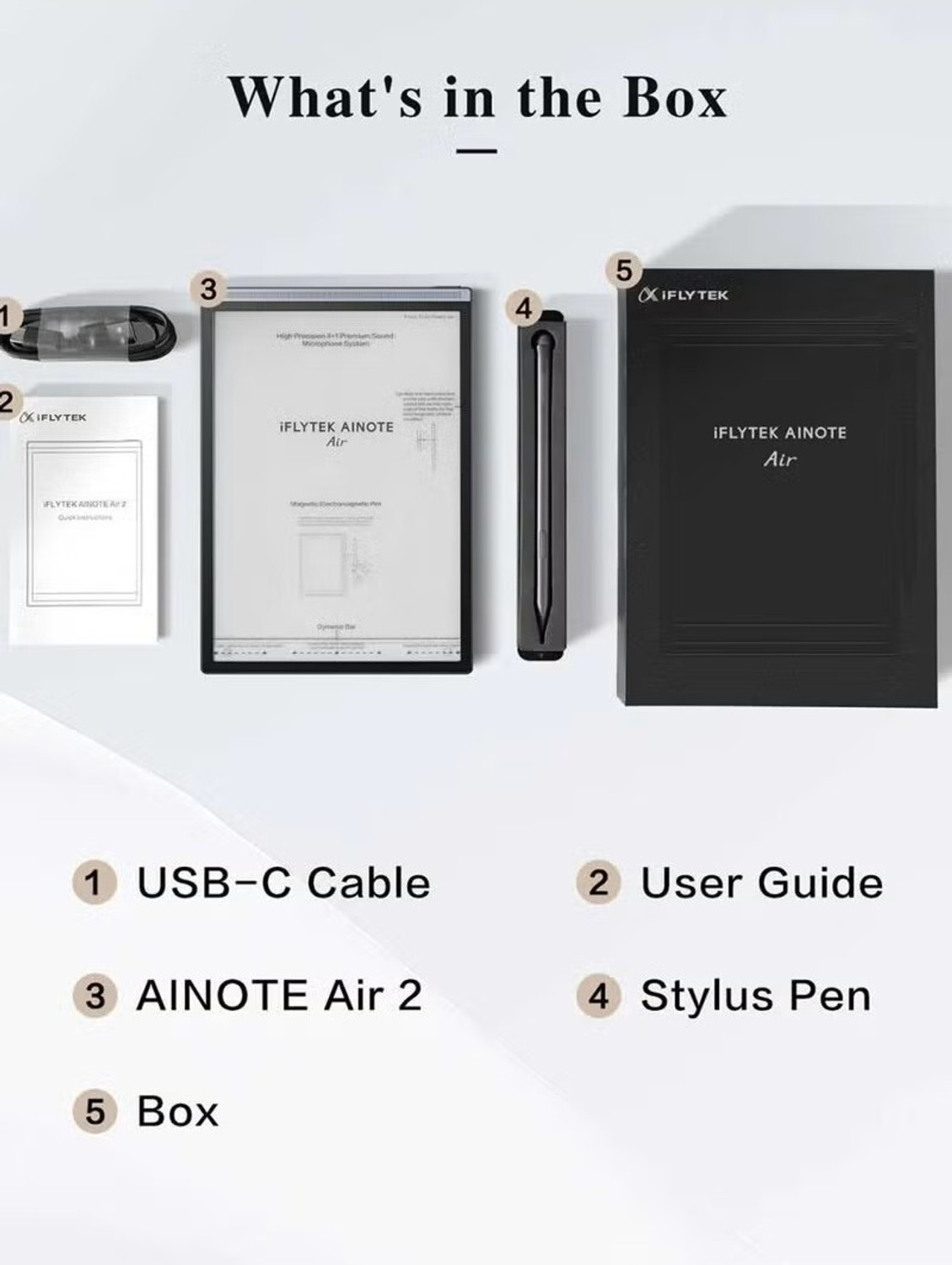 AINOTE iFLYTEK XF-DX-B282E Air 0 Tablet New Brand Writing | eBay