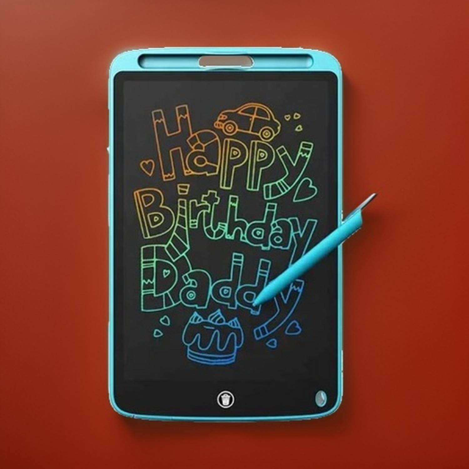 SYARA O85_Writing tab 8.5 Inch LCD Doodle Board: Reusable Drawing Tablet for Kids 8.5 x 4.5 inch Graphics Tablet Connectivity - Wireless