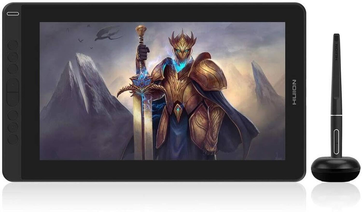 HUION Kamvas 13 Pen Display Tablet, 13.3", Stand, 8192 Pressure 13.3 x 8.5 inch Graphics Tablet Connectivity - USB