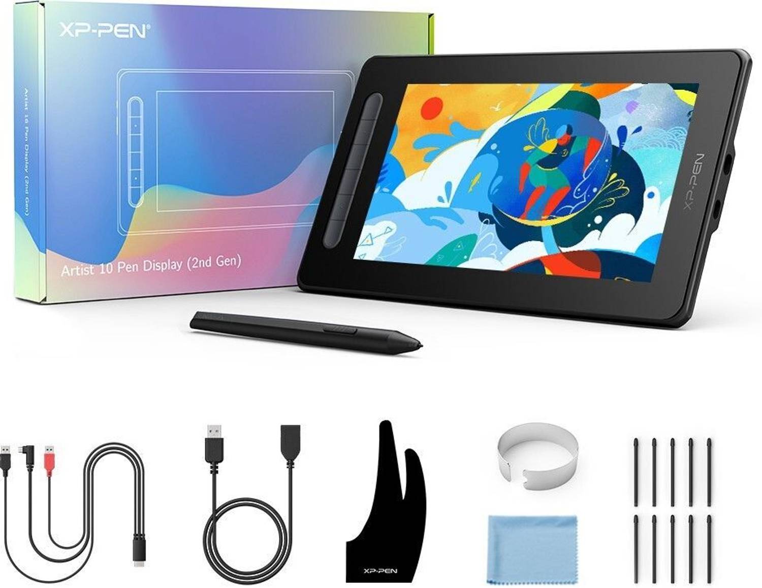 XP Pen Artist 10 2nd Gen Display Tablet 10.1 inch- Pen Tablet with