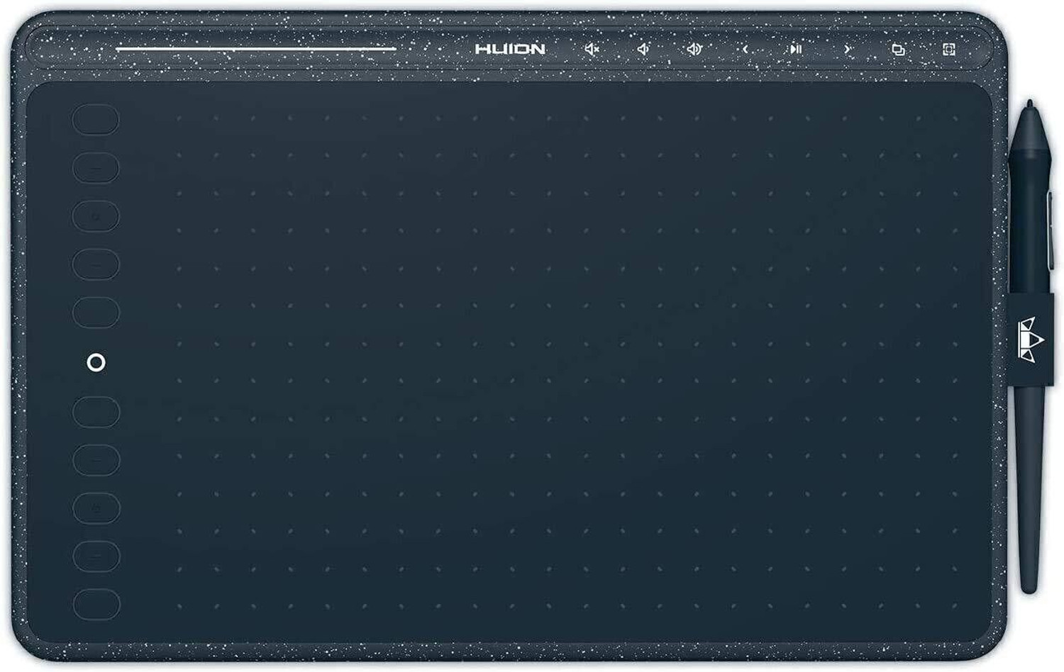 HUION HS611 Digital Drawing Graphic Tablet 10x6" | 8192 Levels 10 x 6 inch Graphics Tablet Connectivity - USB