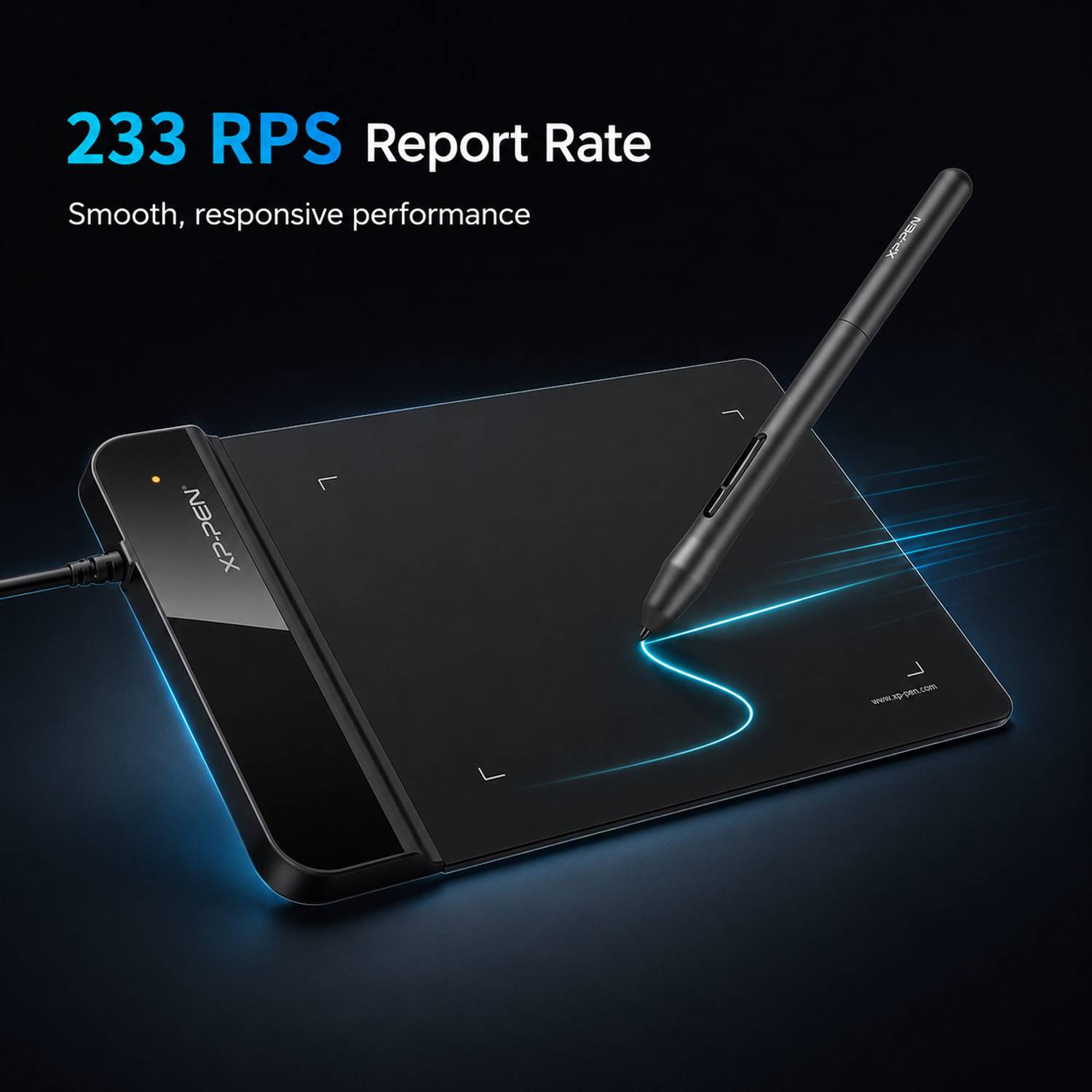 XP Pen Star G430S 4 x 3 inch Graphics Tablet 5 g - Image 4