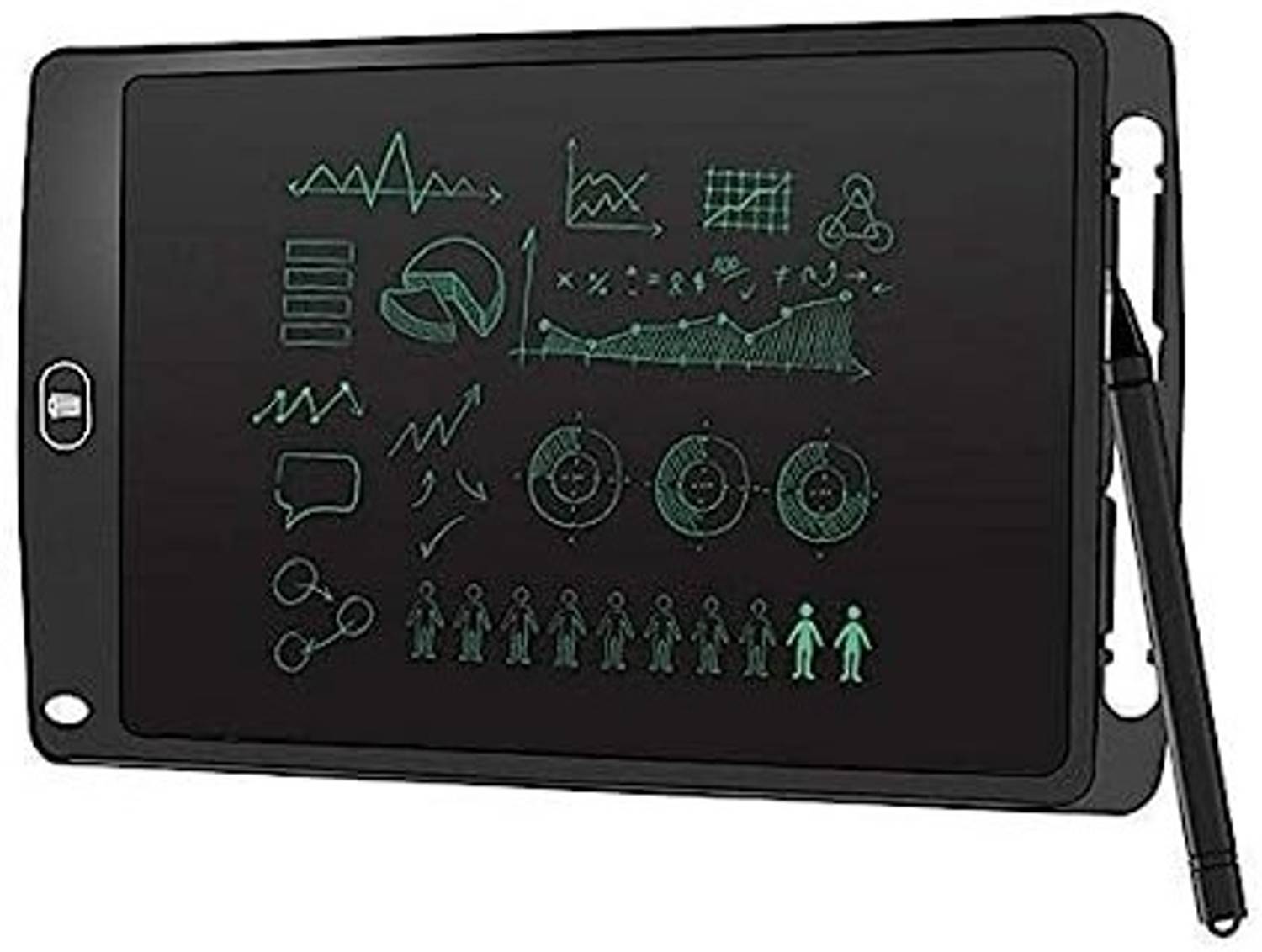 WeMart LCD Writing Pad for 8.5 inch,LCD Writing Tablet,Electronic Writing 4.5 x 7.5 inch Graphics Tablet Connectivity - Wireless