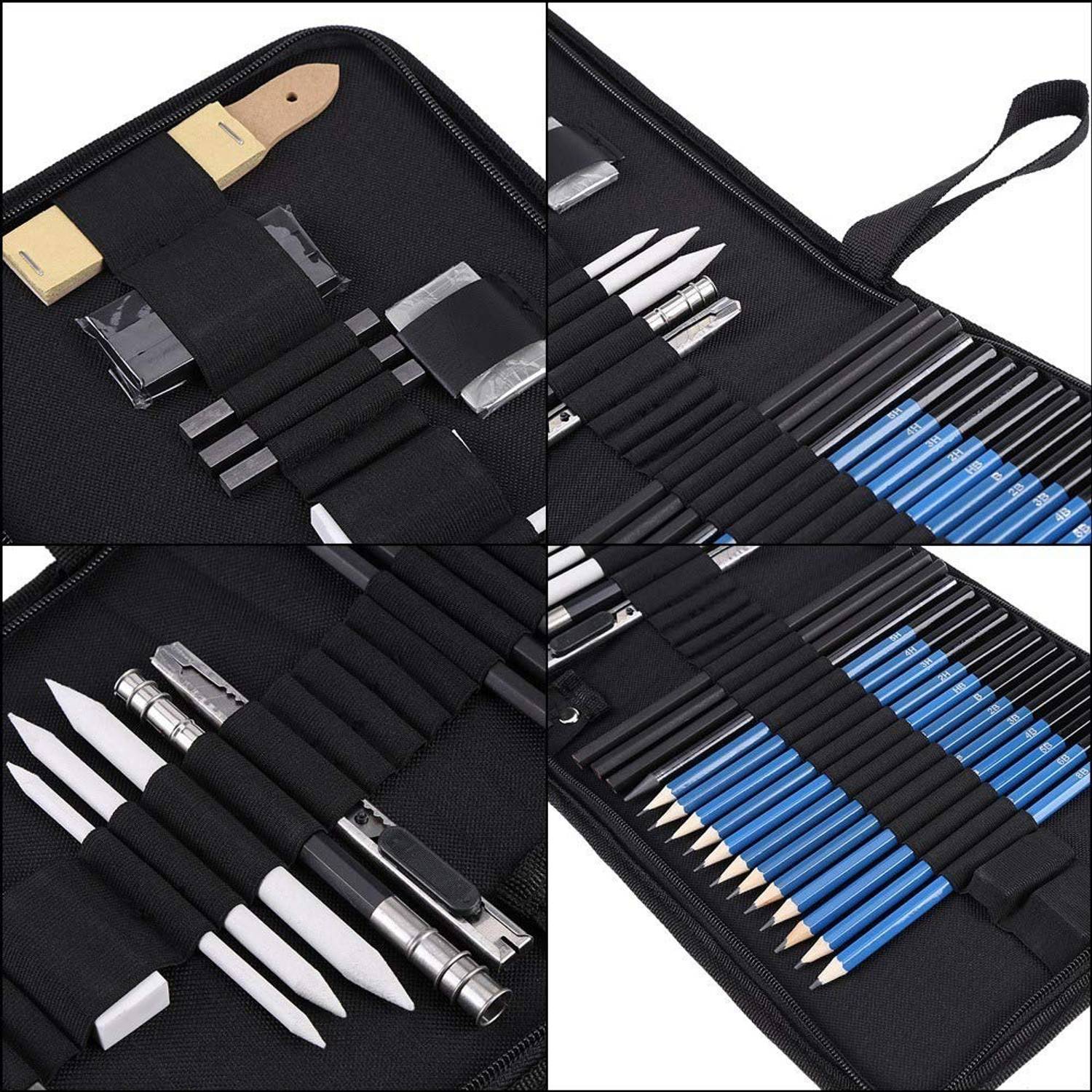 PEACORA 33-Piece Sketch Pencil Kit - Image 5