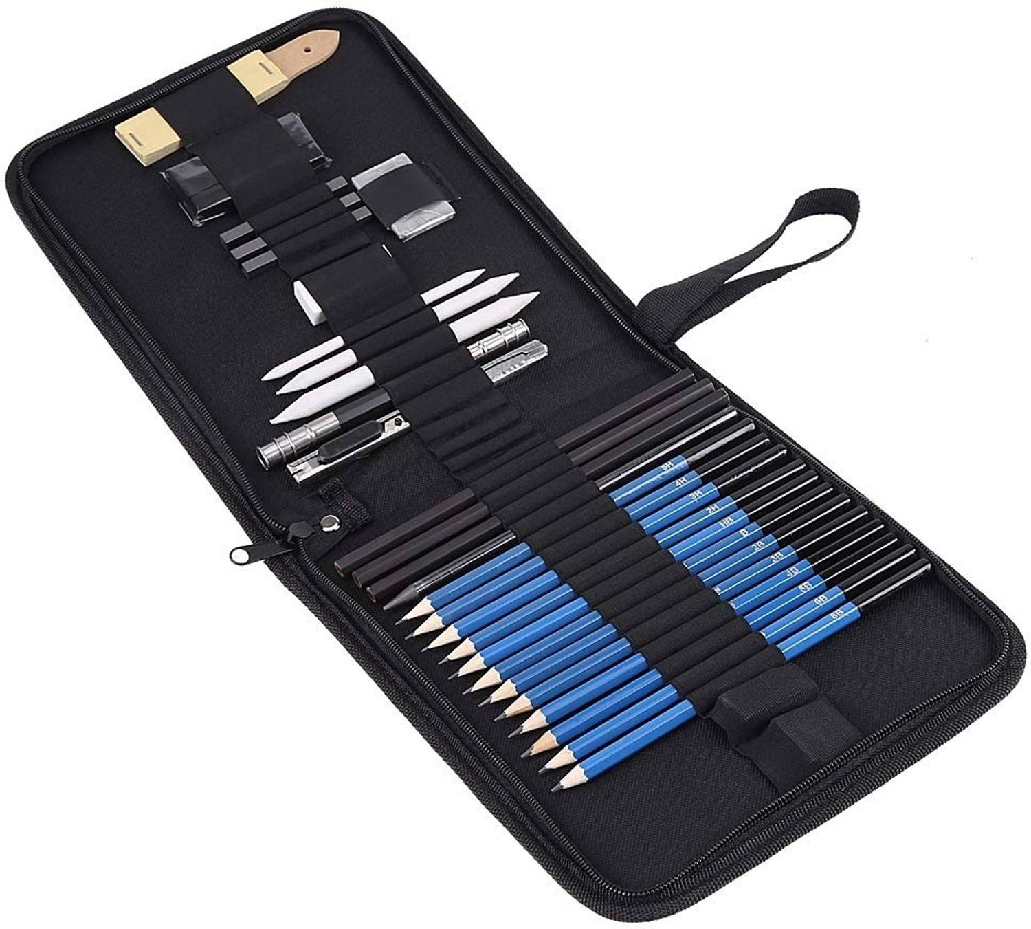 PEACORA 33-Piece Sketch Pencil Kit - Image 1