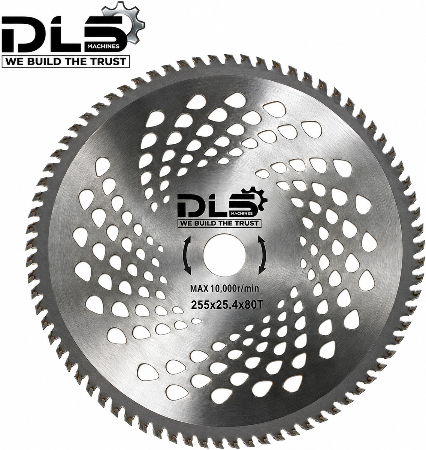 Image of DLS 80 Teeth TCT Blade For Brush Cutter /Crop Cutter Attachment Corded Grass Trimmer