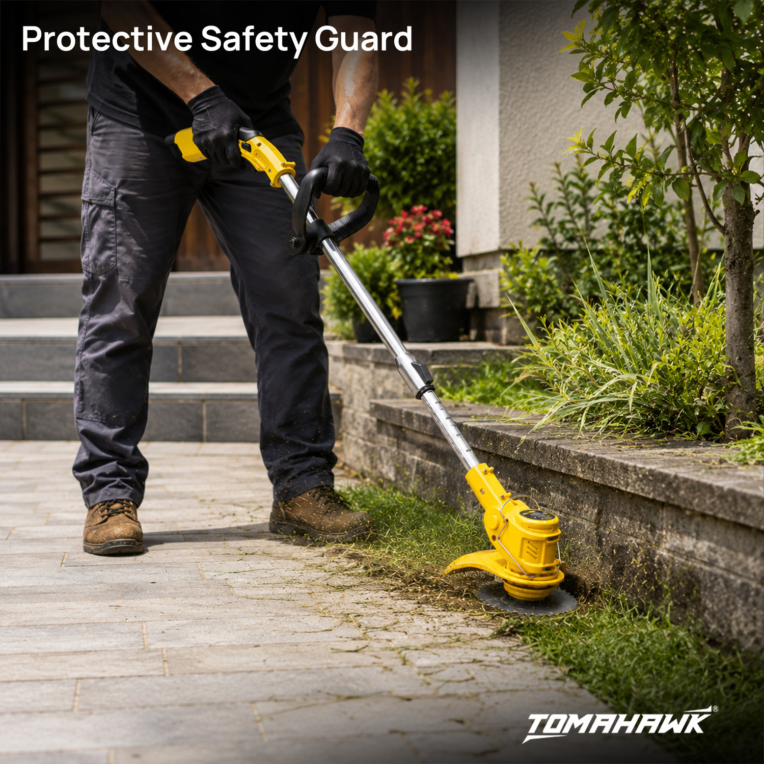 Image of Tomahawk TCBC-12 Cordless Grass Trimmer