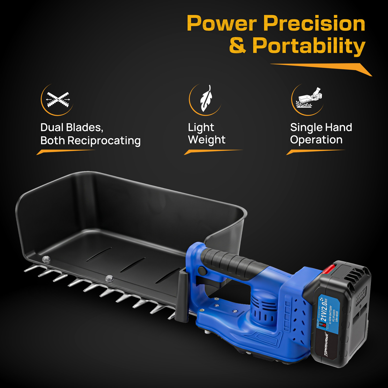 Image of Tomahawk TLP-8005 Cordless Grass Trimmer