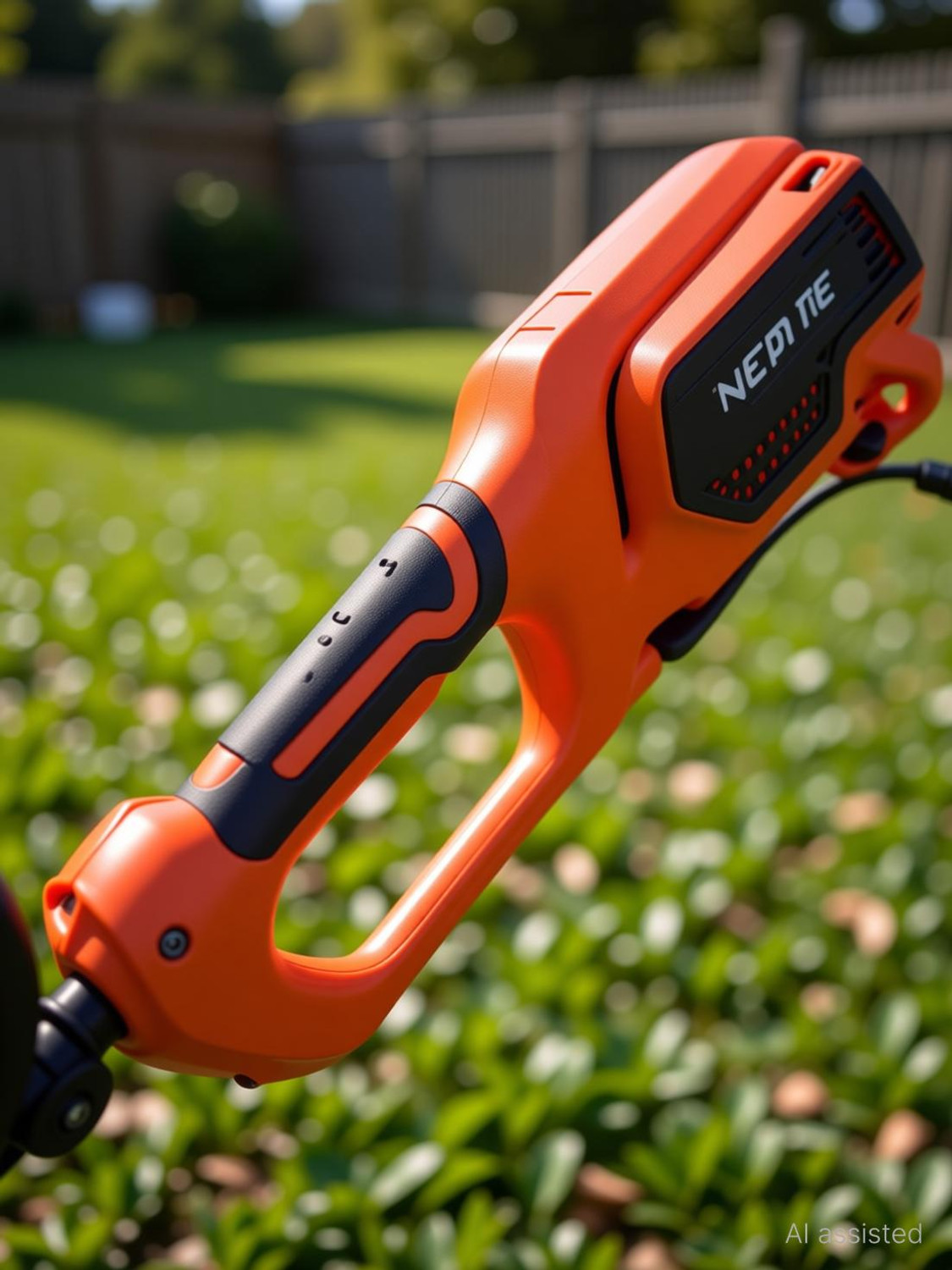 Image of Neptune BC-1800E 2 in 1 Corded Electric Portable Brush Cutter 1800W, 7500RPM 2Type Blade Corded Grass Trimmer