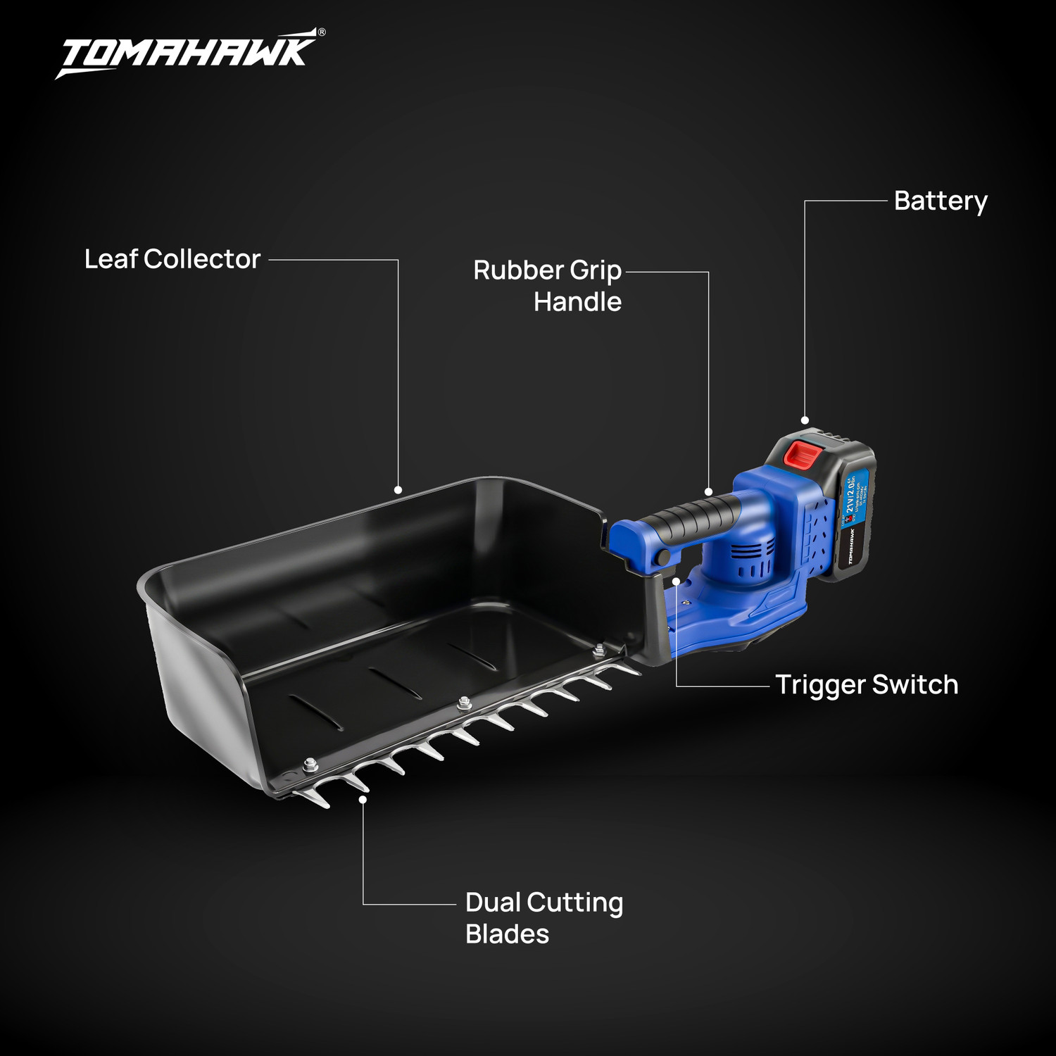 Image of Tomahawk TLP-8005 Cordless Grass Trimmer