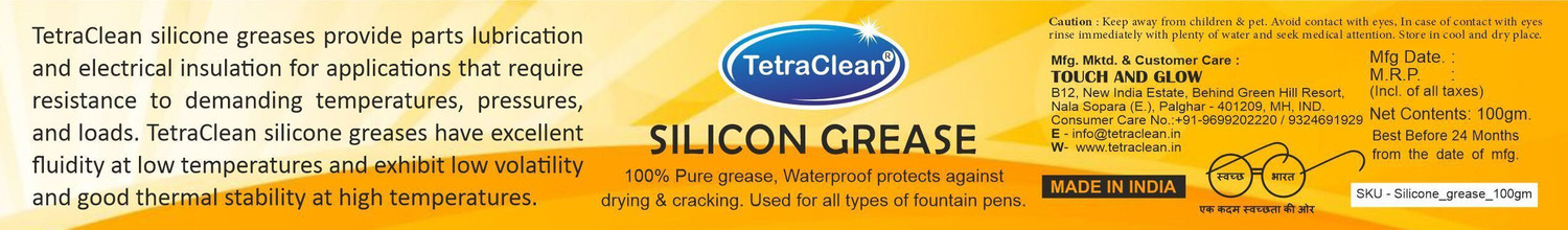 Image of TetraClean Silicon 100 g Grease