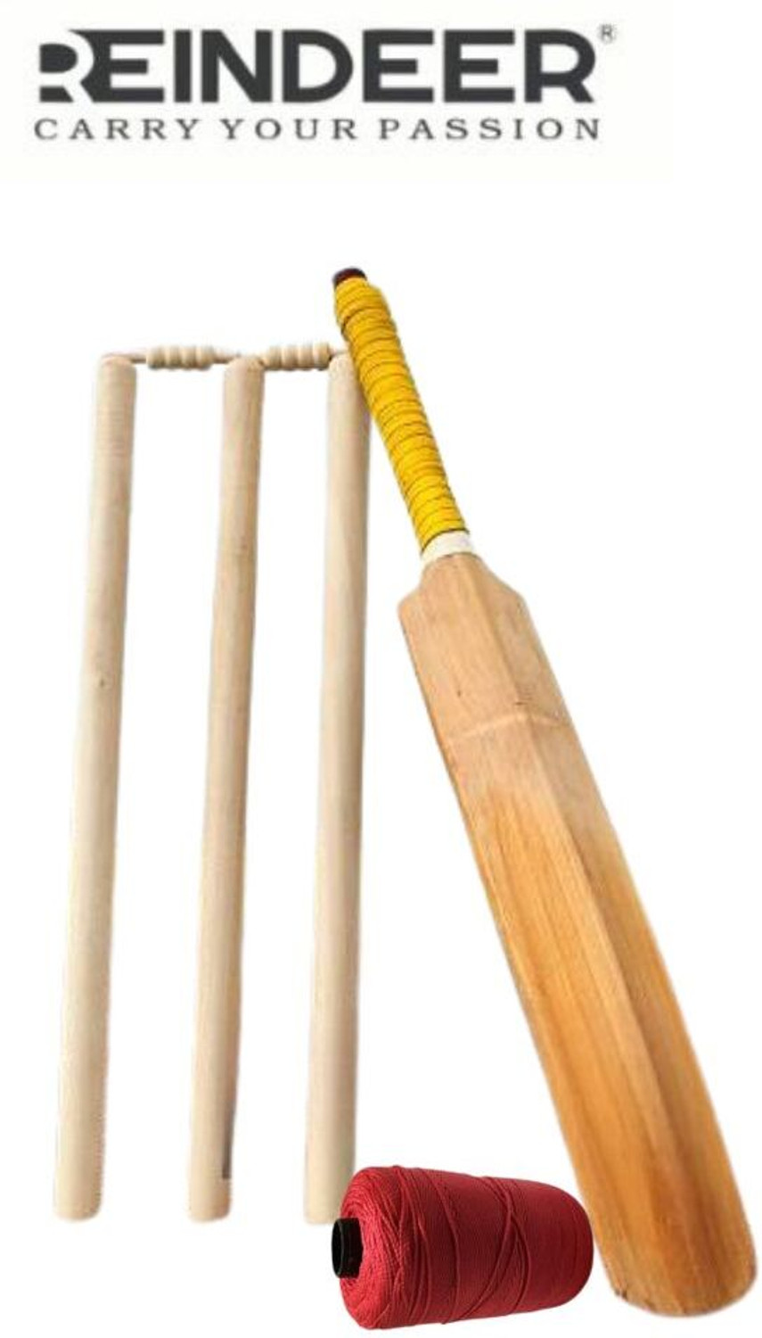 Image of REINDEER Cricket Bat Nylon Red Thread
