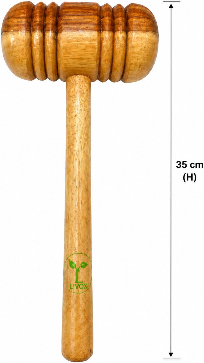 Image of LIVOX Cricket Bat Care Combo (Hammer + Wooden Cone + Bat Oil) Tacky Touch